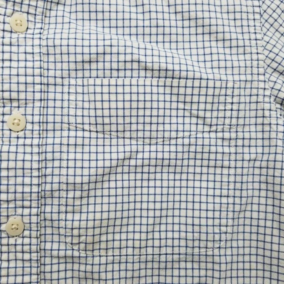 Abercrombie & Fitch Abercrombie & Fitch Shirt Mens Small White Check Button Up Size US S / EU 44-46 / 1 - 3 Thumbnail