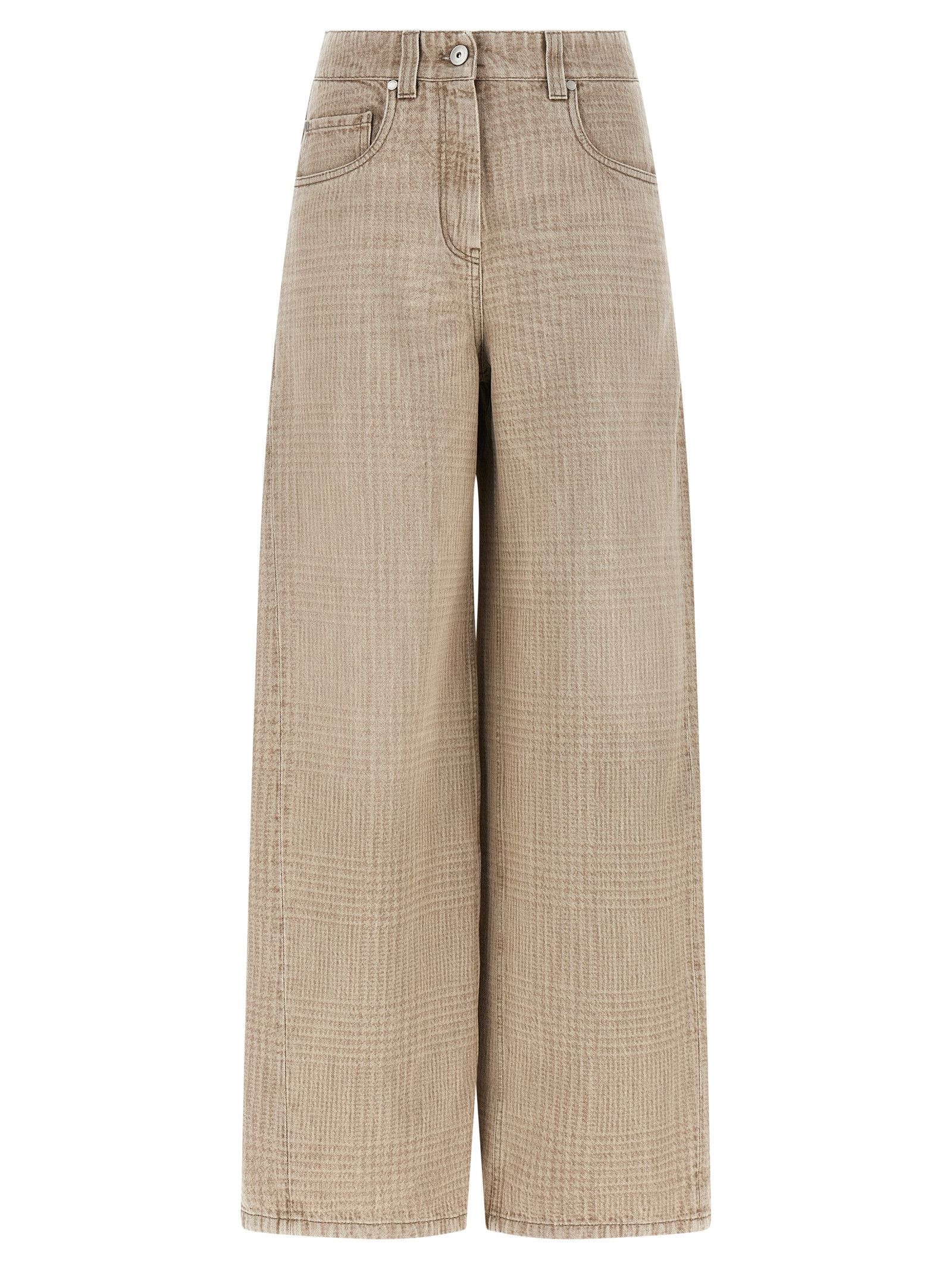 Brunello Cucinelli 'The Wide Barrel' Jeans Size 28" / US 6 / IT 42 - 1 Thumbnail