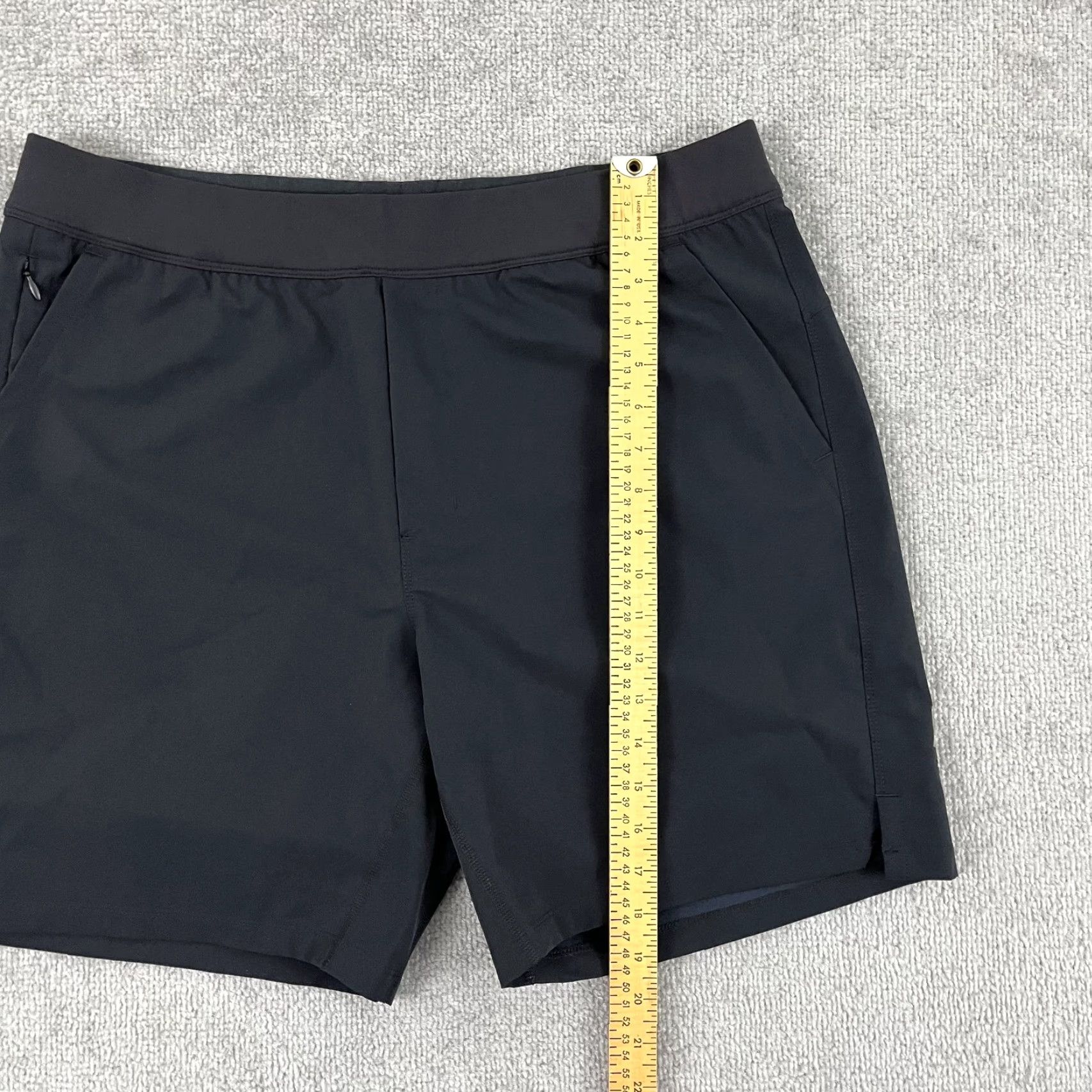 Vintage Public Rec Shorts Men 36 / 7" Black Lounge Sweat Casual Travel Stretch Size US 36 / EU 52 - 6 Thumbnail