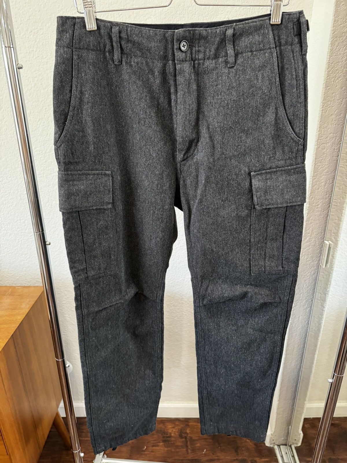 Engineered Garments FW11 BDU Pant Homespun Wool Grey size 32 Size US 32 / EU 48 - 1 Thumbnail