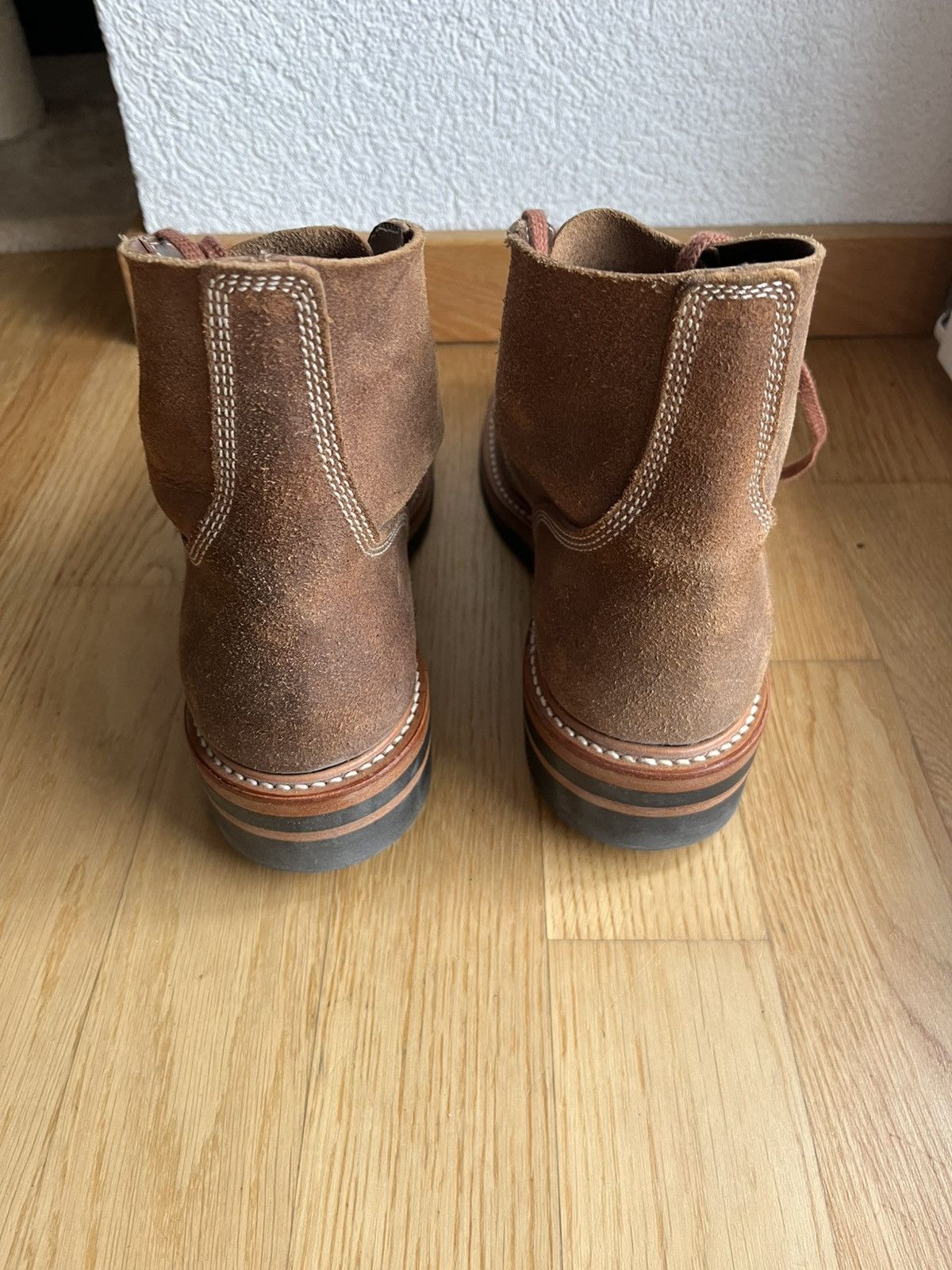 John Lofgren M-43 SERVICE SHOES NATURAL ROUGHOUT Size US 6.5 / EU 39-40 - 2 Thumbnail