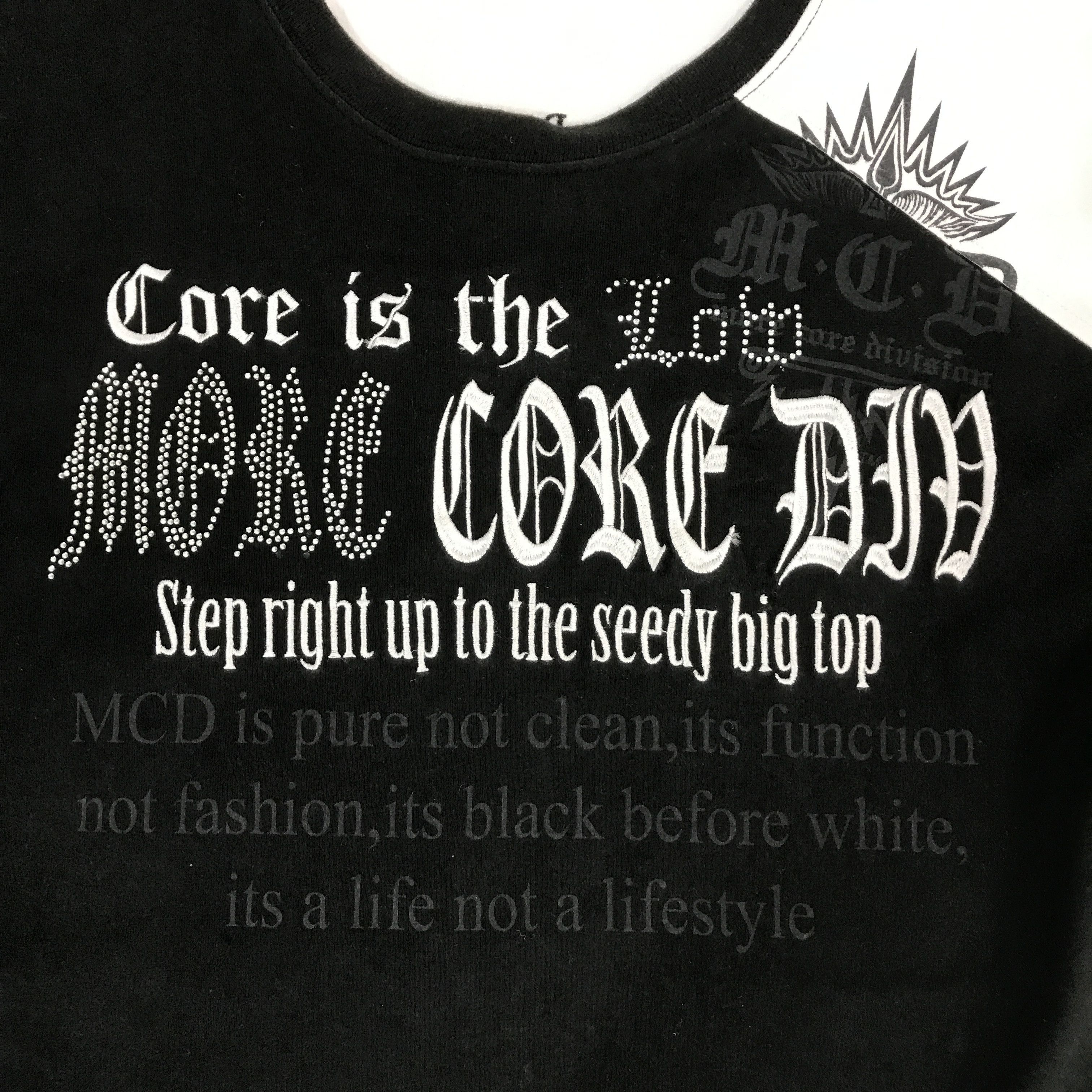 Japanese Brand more core division Embroidery Design Long sleeve T-shirt Size US L / EU 52-54 / 3 - 12 Thumbnail
