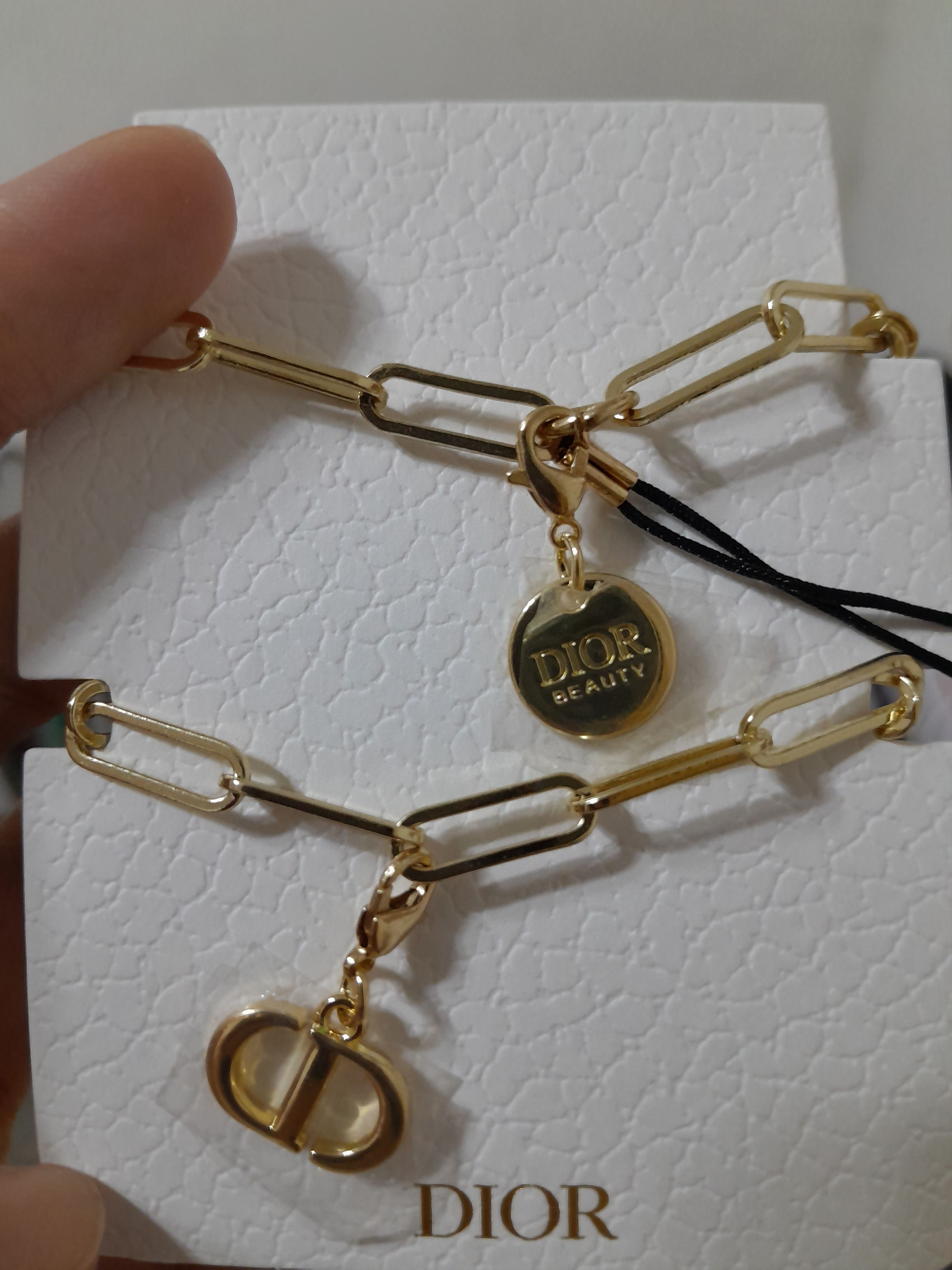 Dior Dior Crystal Member Welcome Gift Gold Phone Charm Size ONE SIZE - 7 Thumbnail