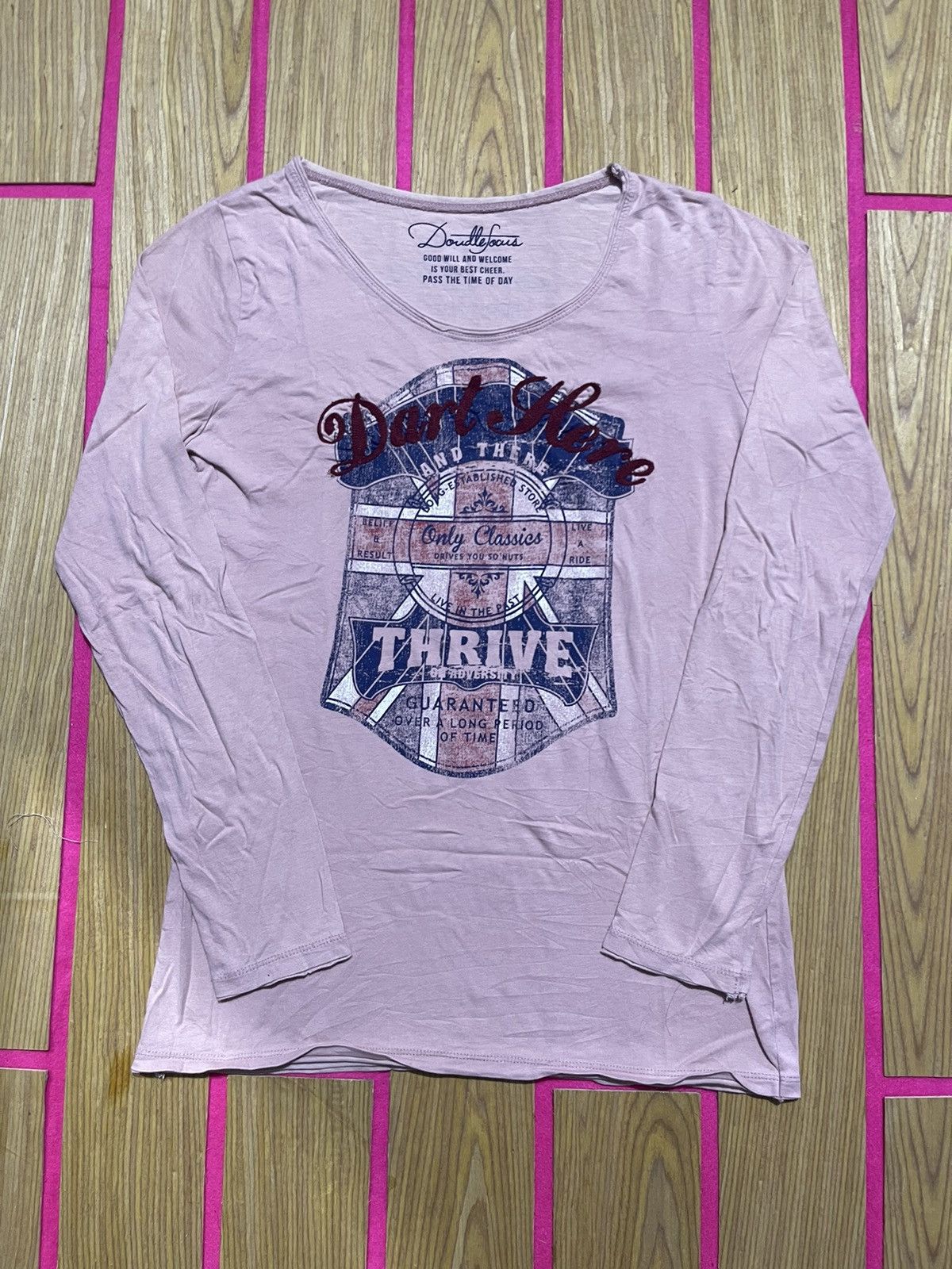 Y2K DOUBLEFOCUS long sleeve tshirt