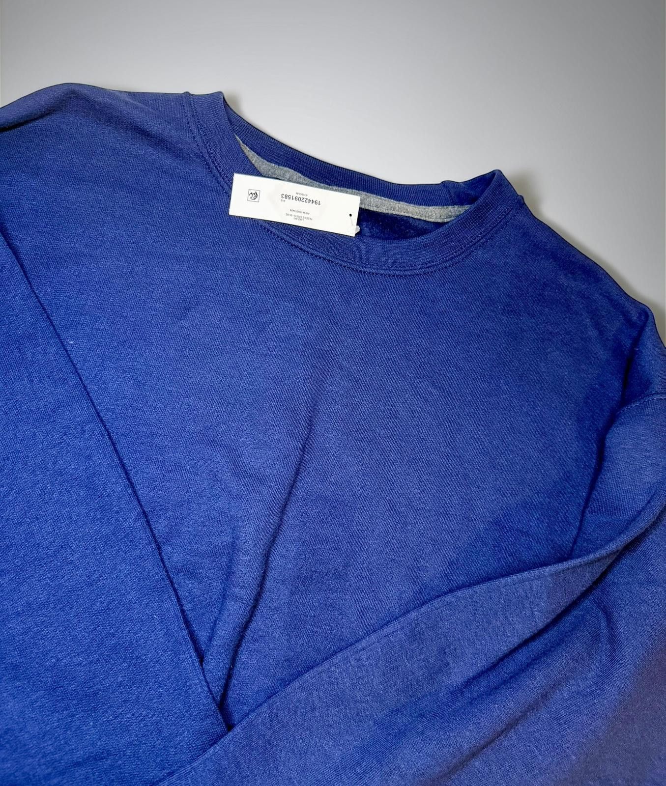 Unknown London Basic Blue Crewneck Sweatshirt Size US L / EU 52-54 / 3 - 5 Thumbnail