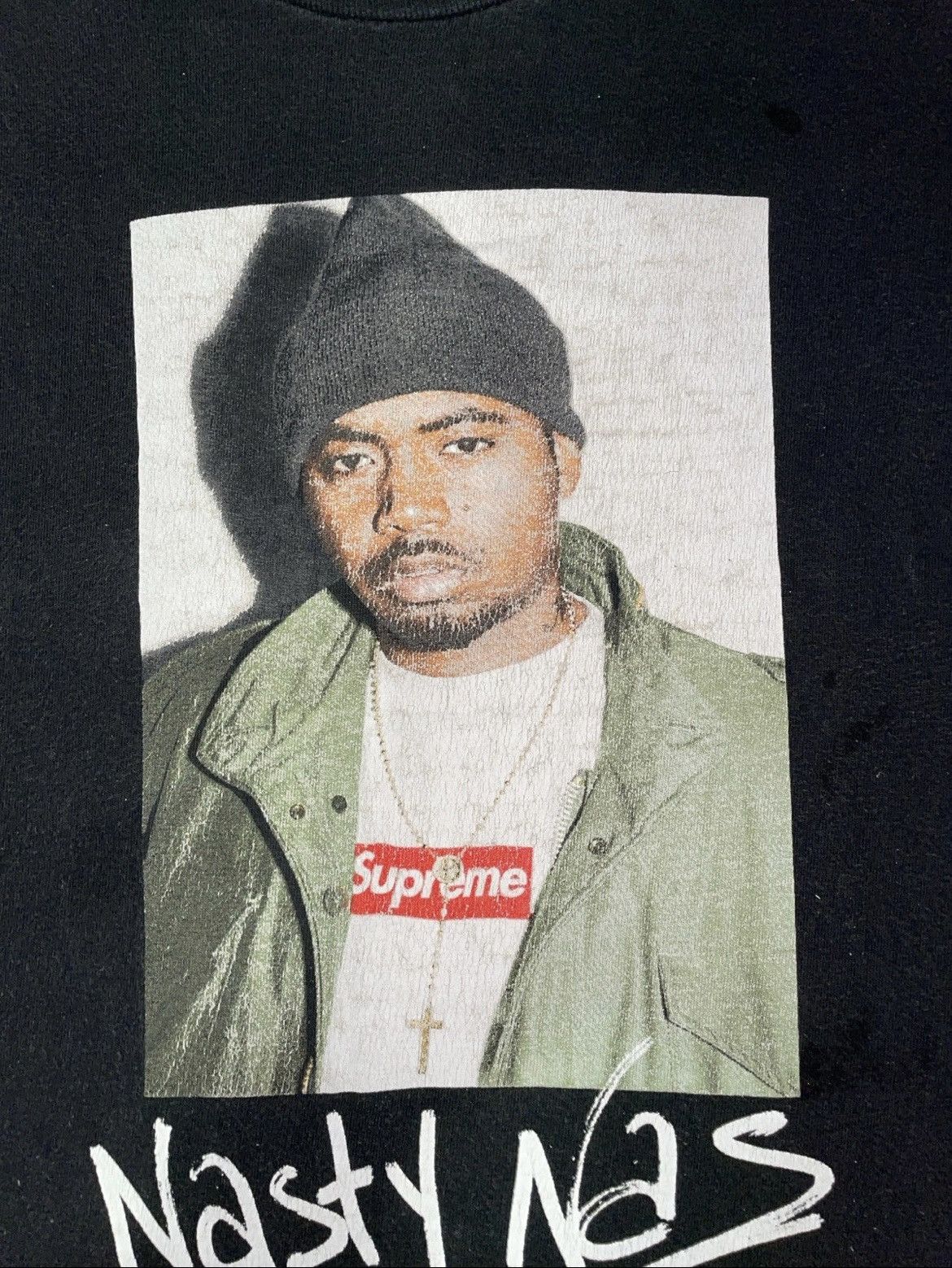 Supreme Supreme Nas Tee Size US M / EU 48-50 / 2 - 2 Thumbnail