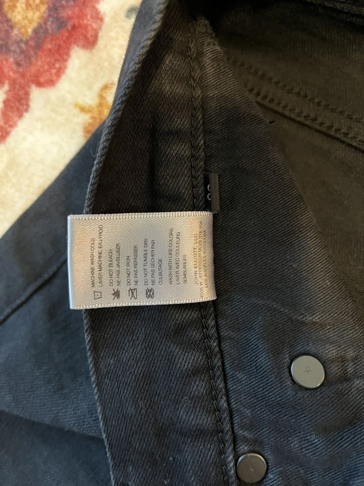 John Elliott John Elliot Cast 2 Slim Carbon Size US 32 / EU 48 - 4 Thumbnail