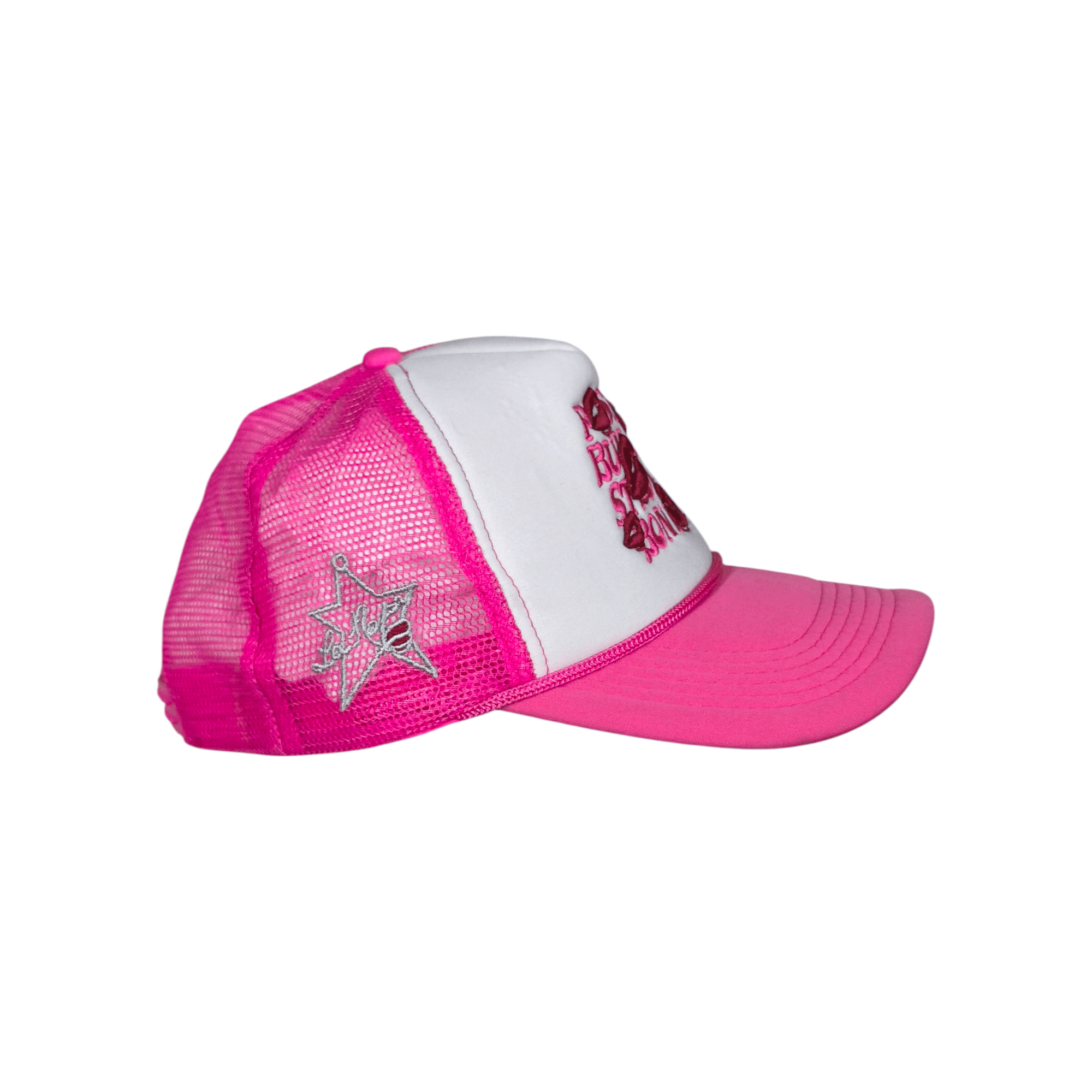 帽子 laropa LA mesh cap LA TRUCKER HAT -BLACK/WHITE- | WALKIN STORE WEB SHOP