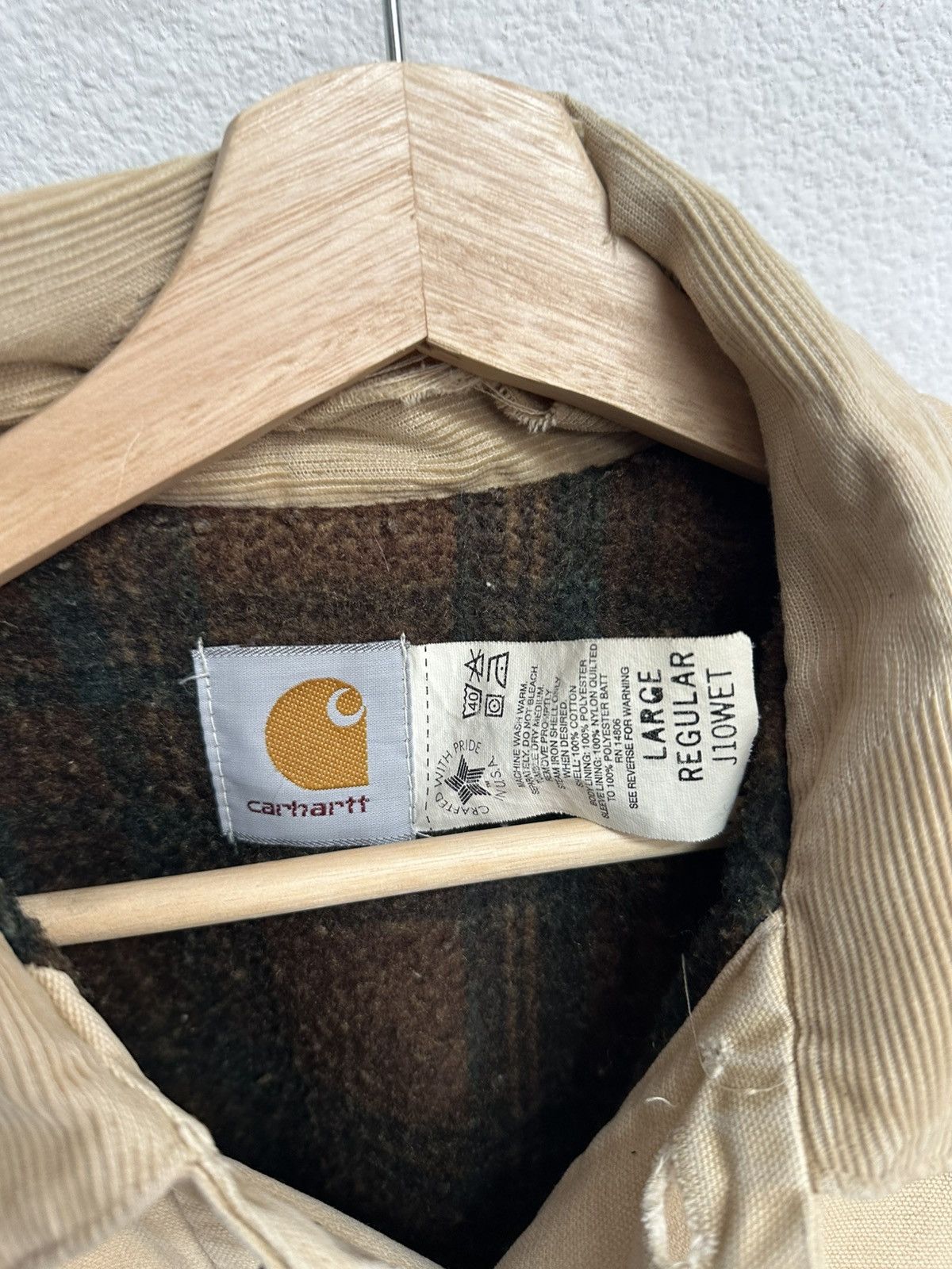 Carhartt 80’s Carhartt J10WET Double Pocket Carpenter Jacket Size US L / EU 52-54 / 3 - 4 Thumbnail