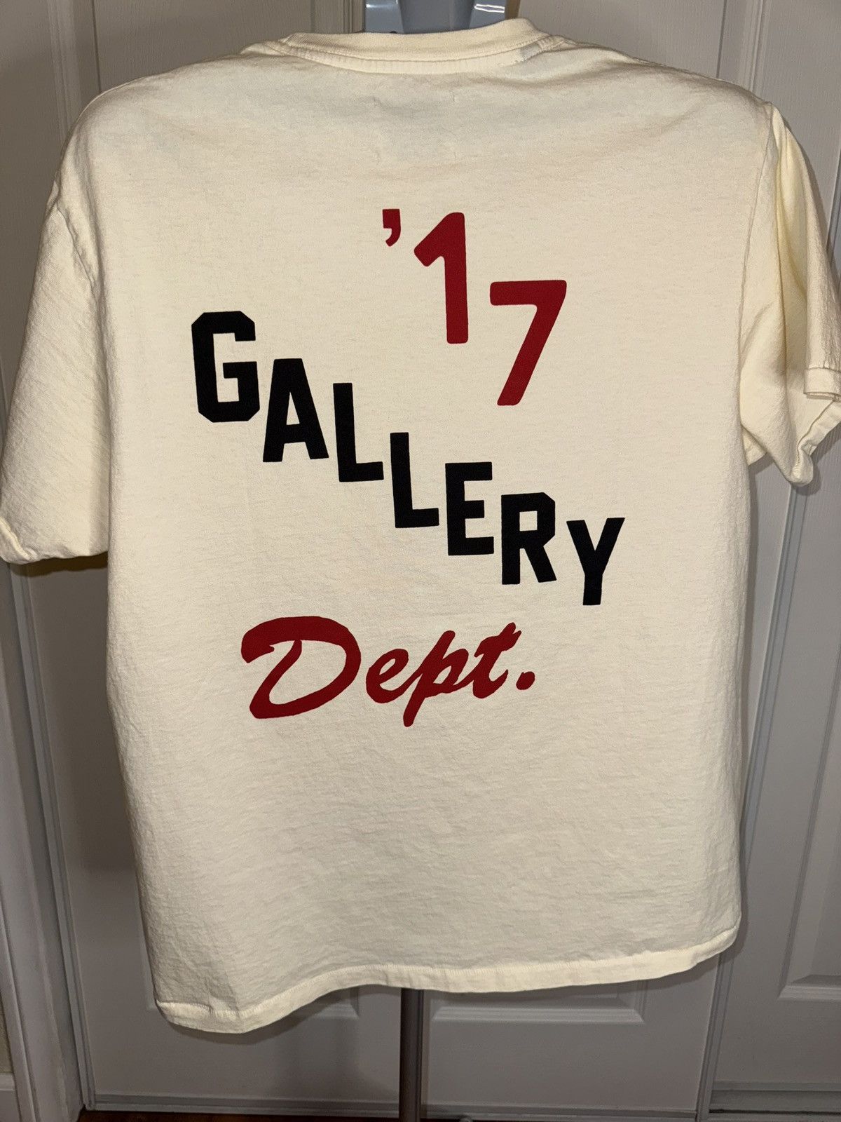 Gallery Dept. Gallery Dept Boxing Cream Tee Size US M / EU 48-50 / 2 - 2 Thumbnail