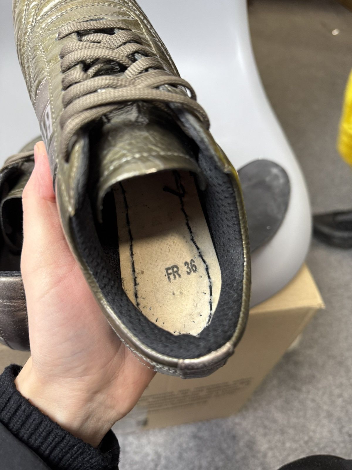Dirk Bikkembergs Vintage Dirk Bikkembergs Trainer Soccer Shoes Y2k Size US 5 / EU 37 - 17 Thumbnail