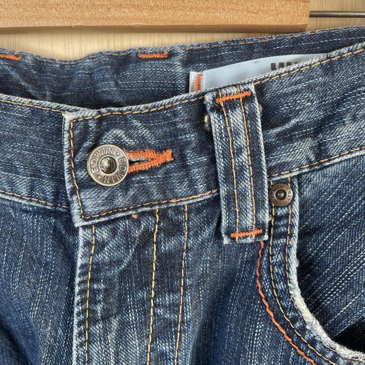 Edwin Edwin X-Vs Ripped Denim Jeans Size US 32 / EU 48 - 4 Thumbnail