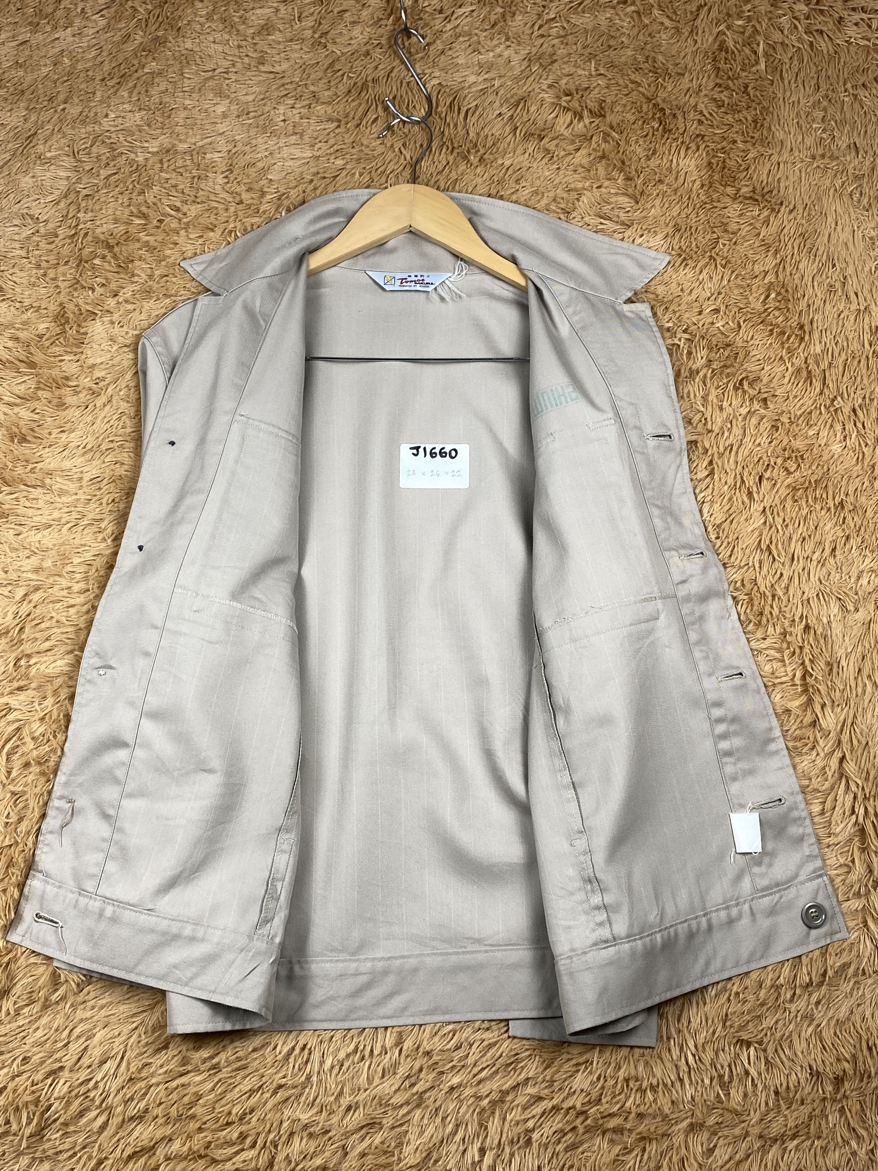 Japanese Brand Vintage Tomoe Sakura Button Jacket J1660 Size US S / EU 44-46 / 1 - 6 Thumbnail