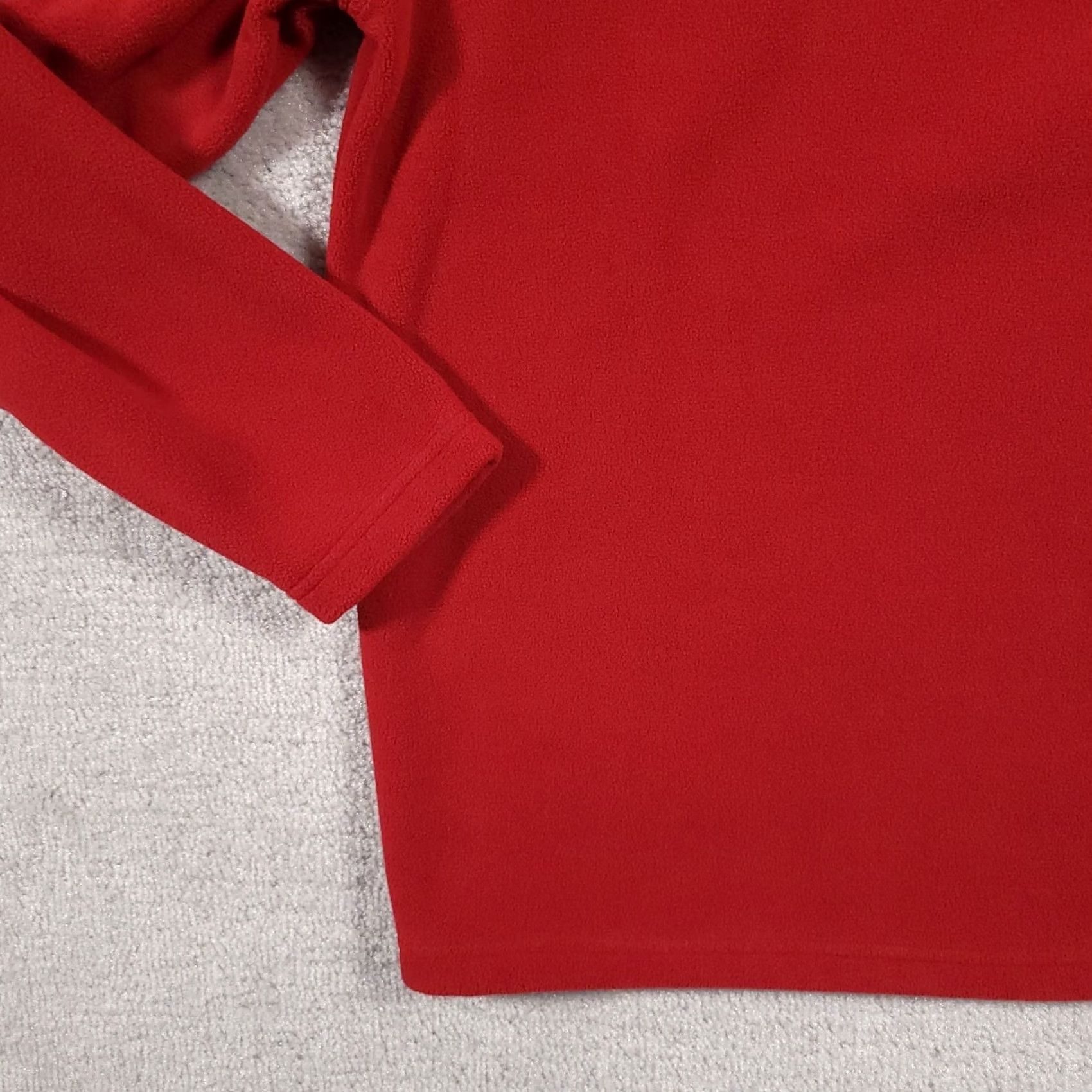 Vintage VINTAGE St. John's Bay Fleece 1/4 Zip Pullover Shirt Mens Small Red Outdoors Long Sleeve Size US S / EU 44-46 / 1 - 4 Thumbnail