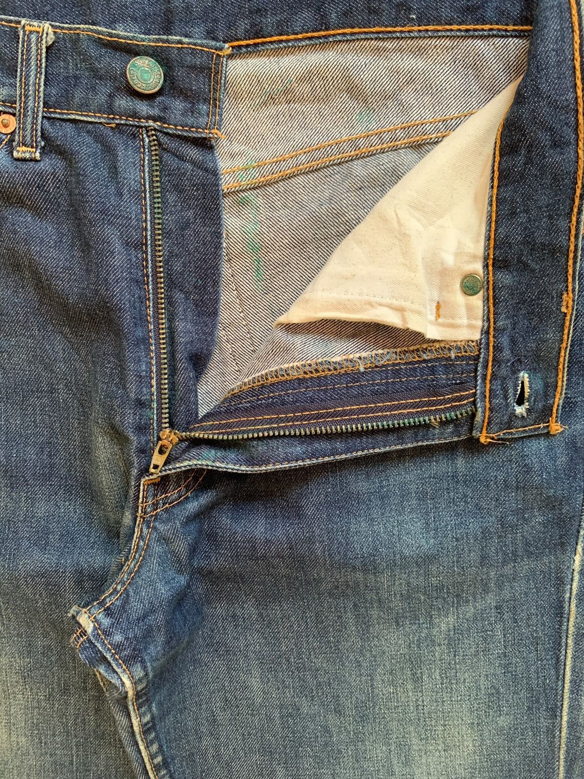 Levi's × Levi's Vintage Clothing Vintage 90s Levis 517 Mud Wash Bootcut Flare Jeans Size US 30 / EU 46 - 9 Thumbnail
