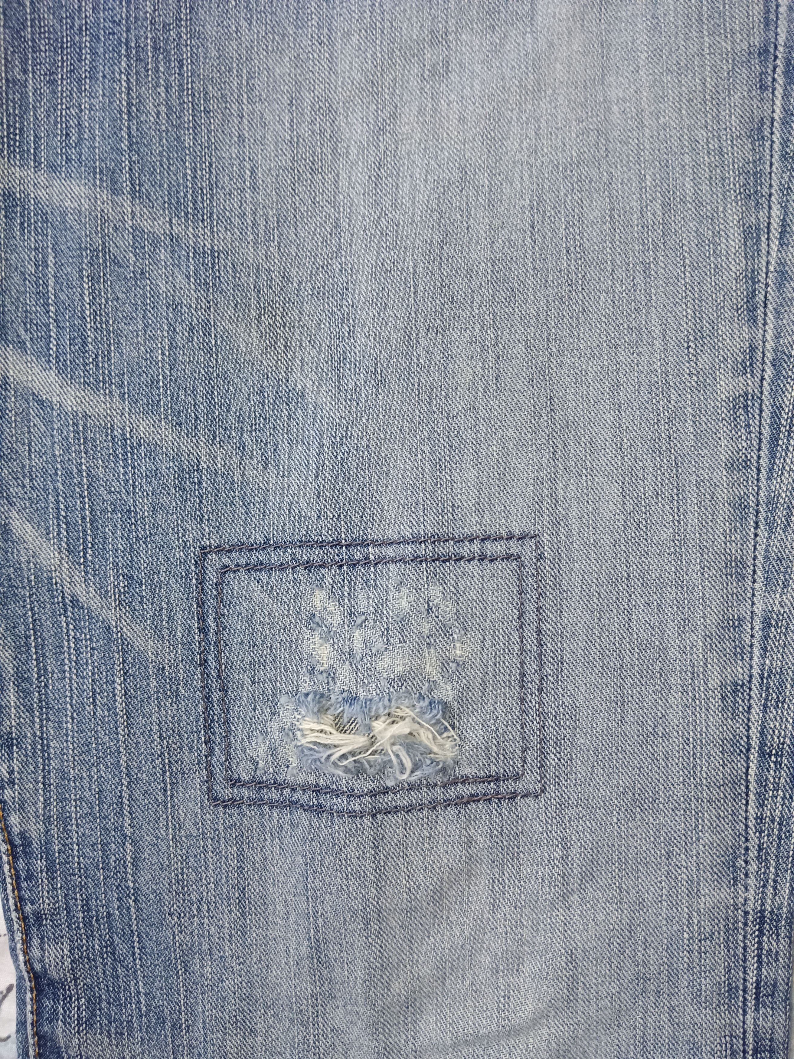Edwin Edwin Seditionaries Distressed Flare Denim Size US 32 / EU 48 - 8 Thumbnail