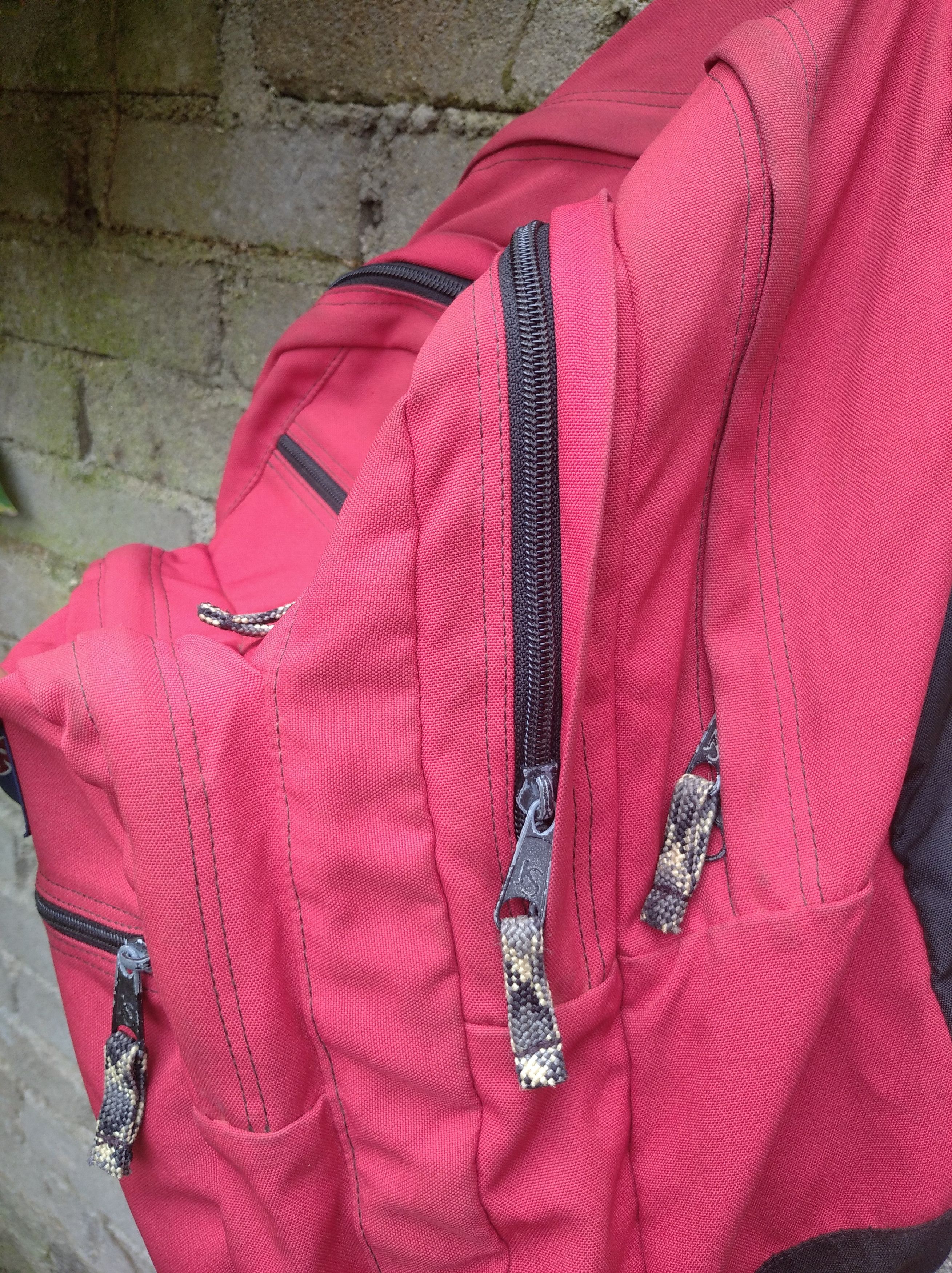 Jansport × Vintage Vintage jansport red backpack Size ONE SIZE - 3 Thumbnail