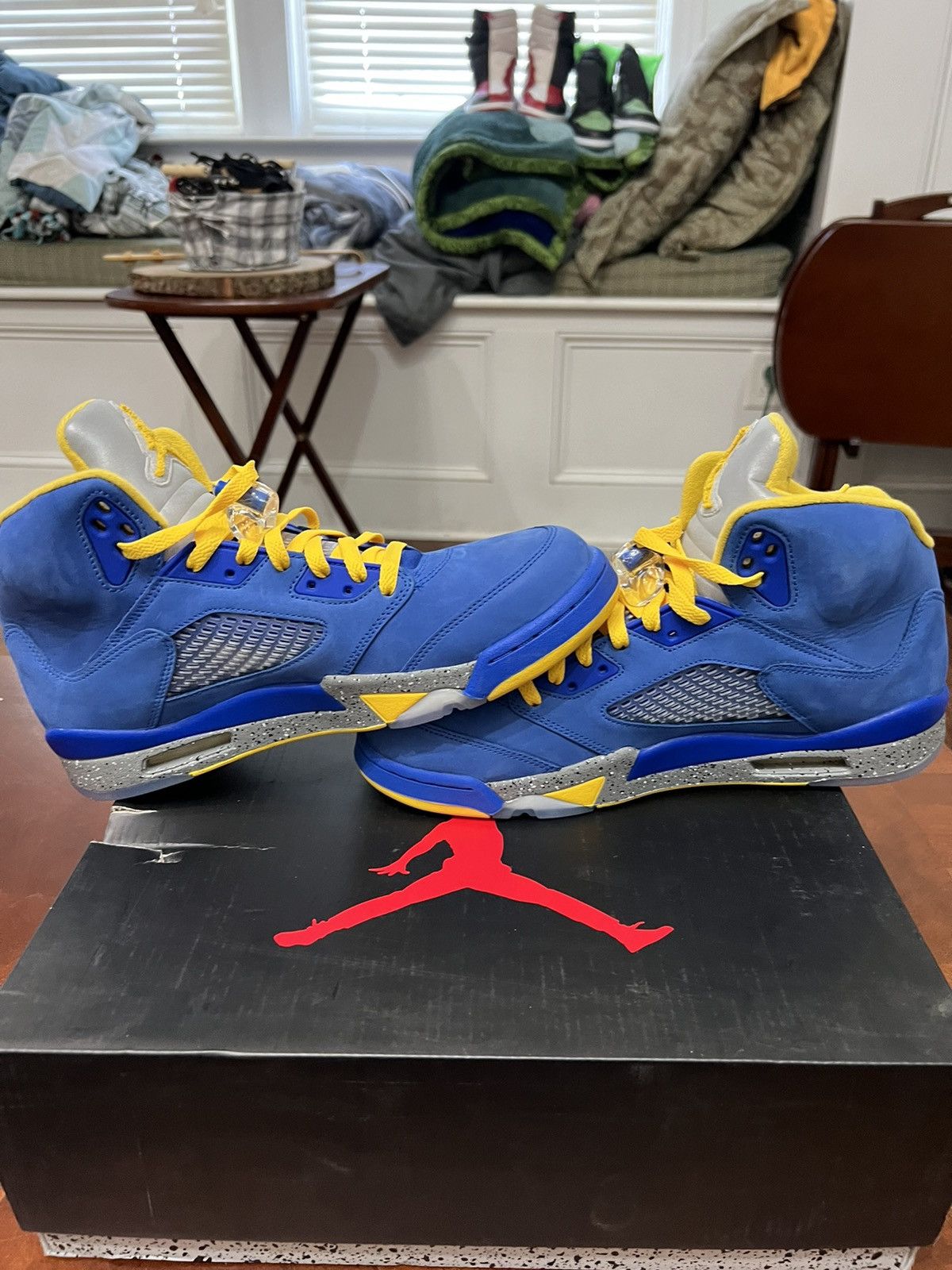 Jordan Brand Air Jordan 5 Retro “Laney JSP” Size US 11 / EU 44 - 4 Thumbnail