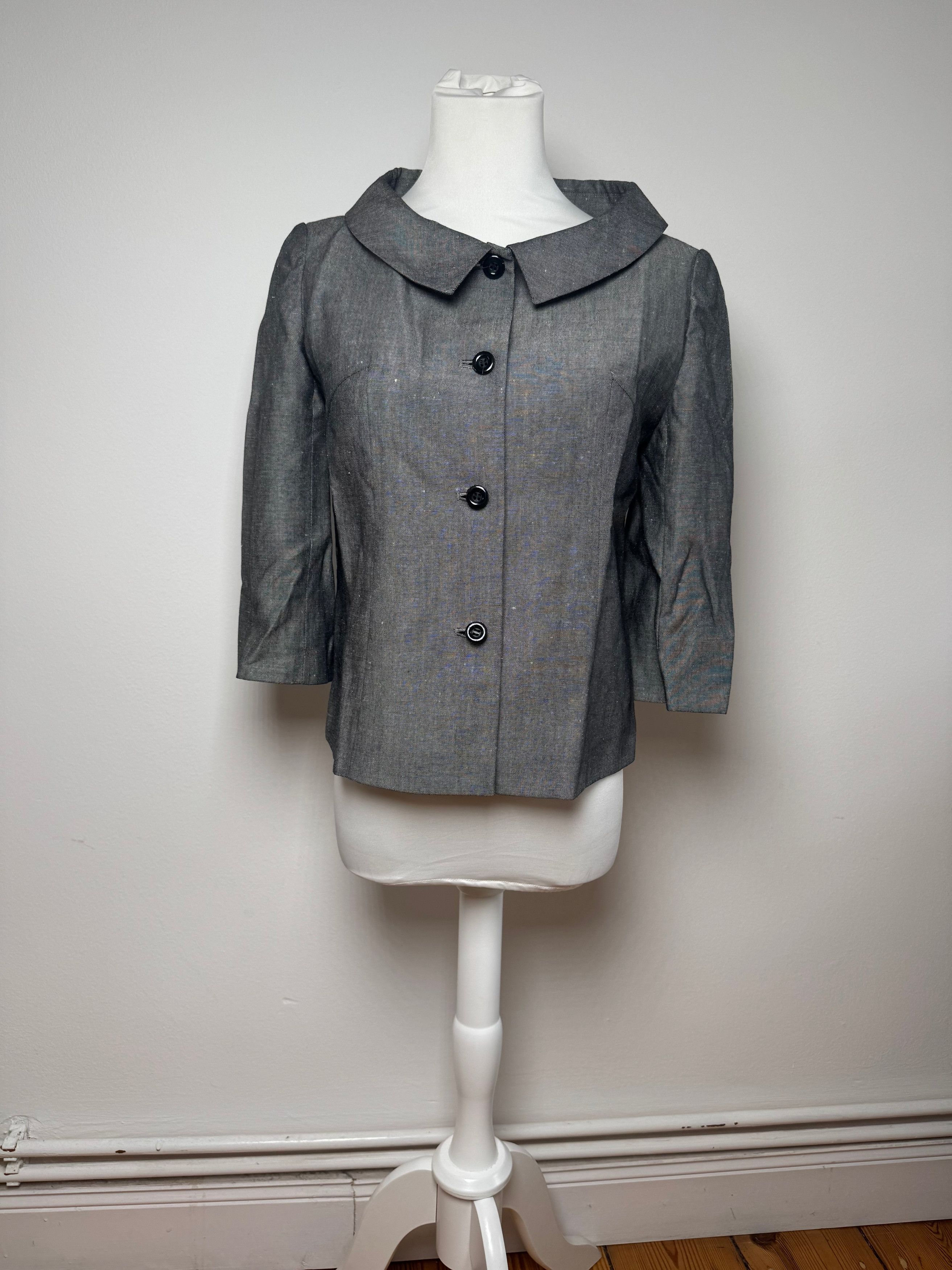 Balenciaga Vintage Short coat Grey M Size M / US 6-8 / IT 42-44 - 1 Thumbnail
