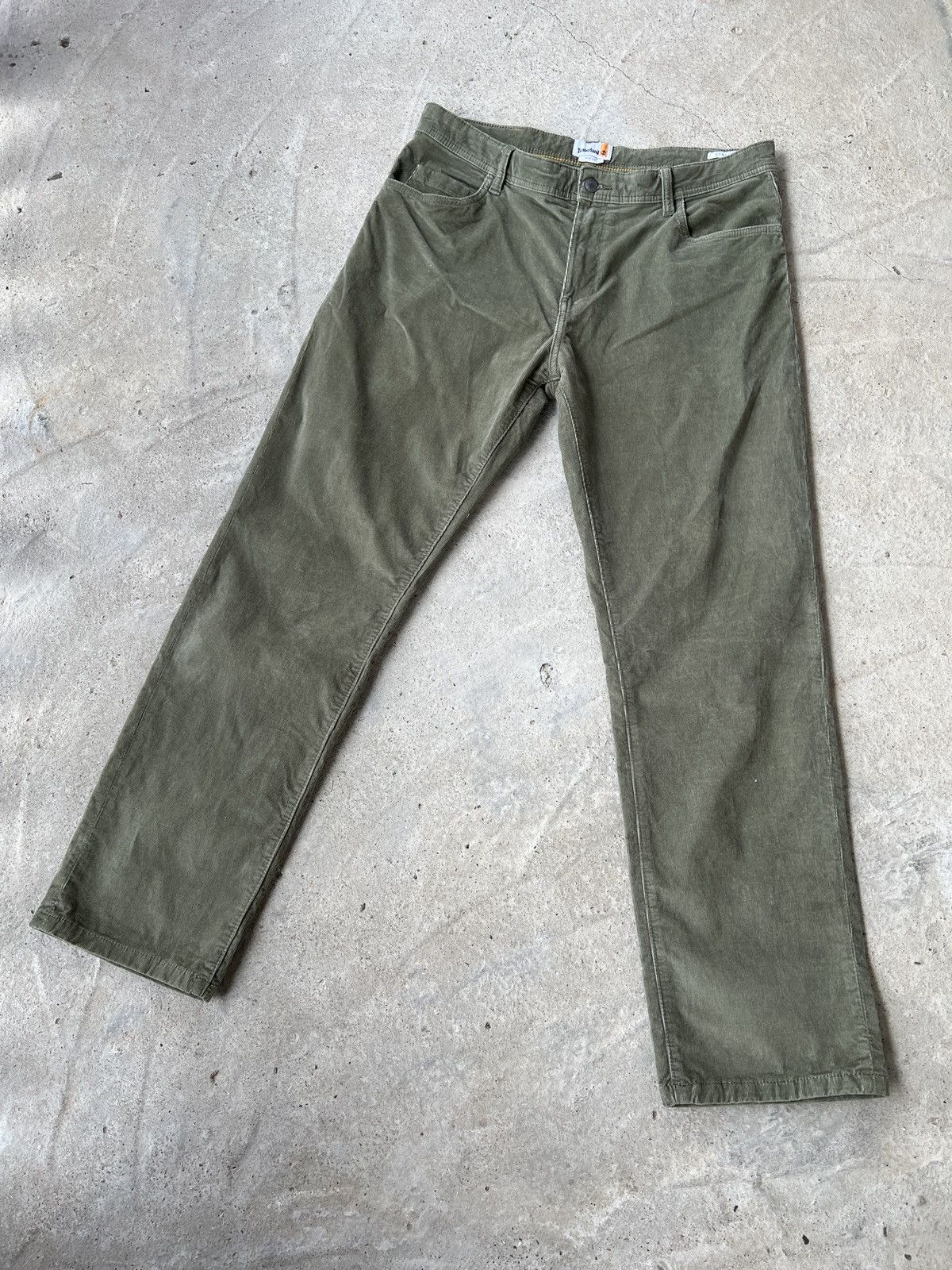 Timberland Timberland Velvet Pants Khaki Size US 34 / EU 50 - 1 Thumbnail