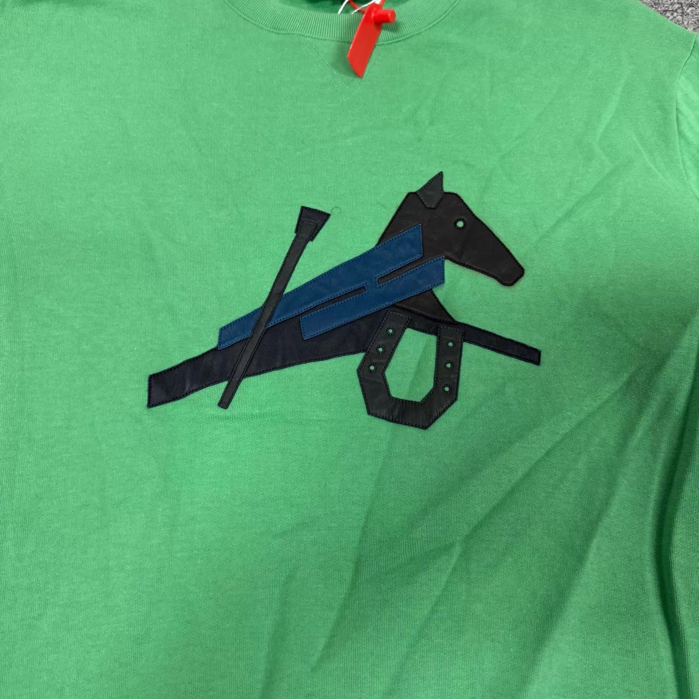 Hermes Hermes Horse Embroidery Crewneck Sweatshirt M 99New Size US M / EU 48-50 / 2 - 5 Thumbnail
