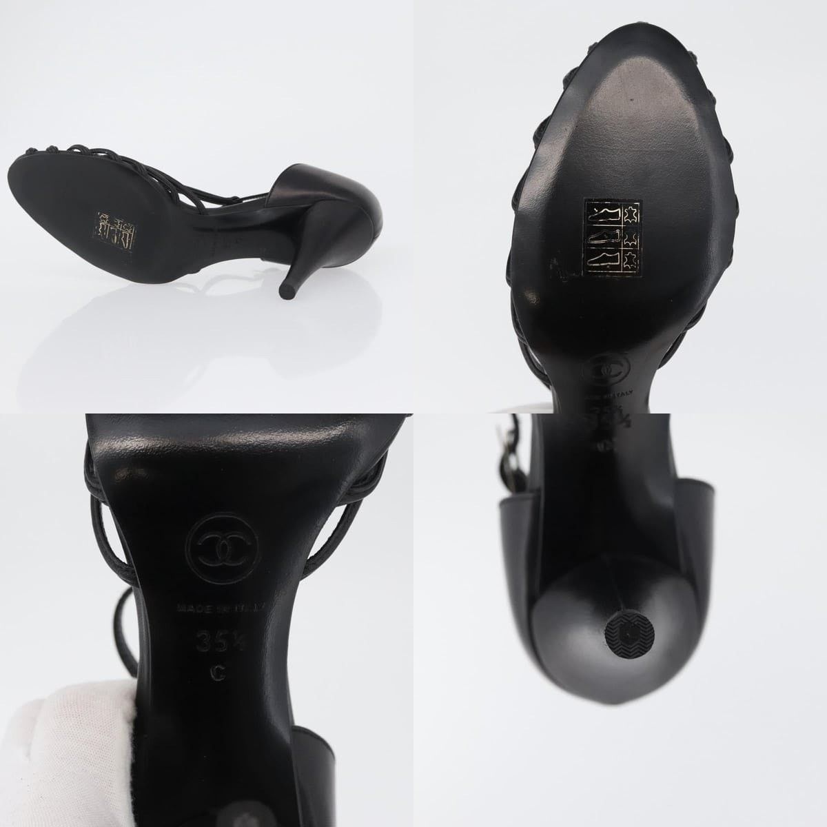Chanel Chanel Classic Calfskin Pump High Heels Size US 7 / IT 37 - 4 Thumbnail