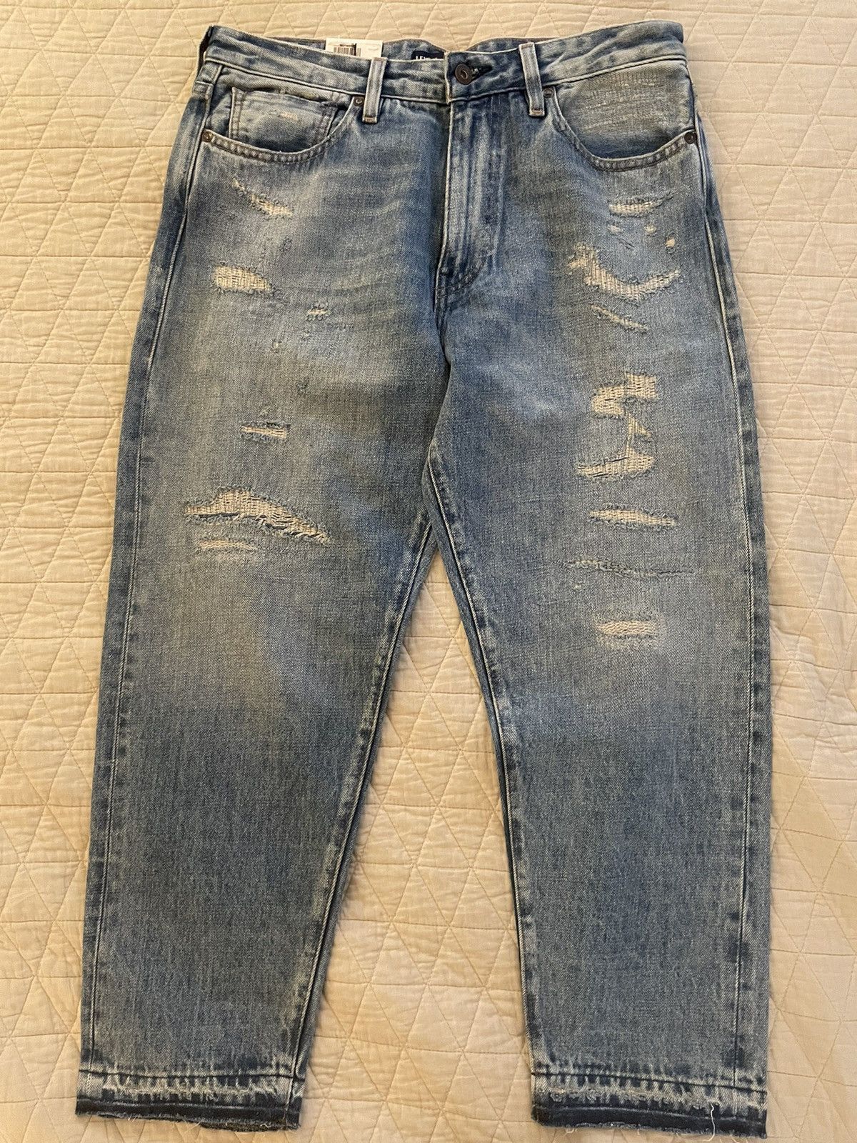 Levi's Made & Crafted DRAFT TAPER SELVEDGE JEAN Size US 32 / EU 48 - 7 Thumbnail