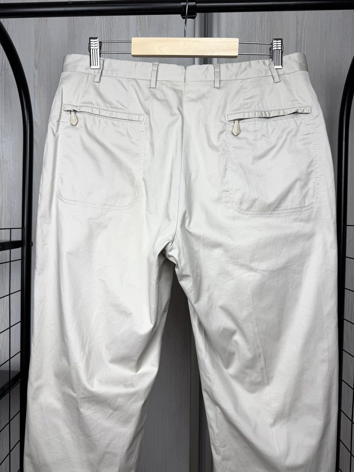 Corneliani Corneliani beige cotton chino pants made in Italy size 50 Size US 34 / EU 50 - 7 Thumbnail