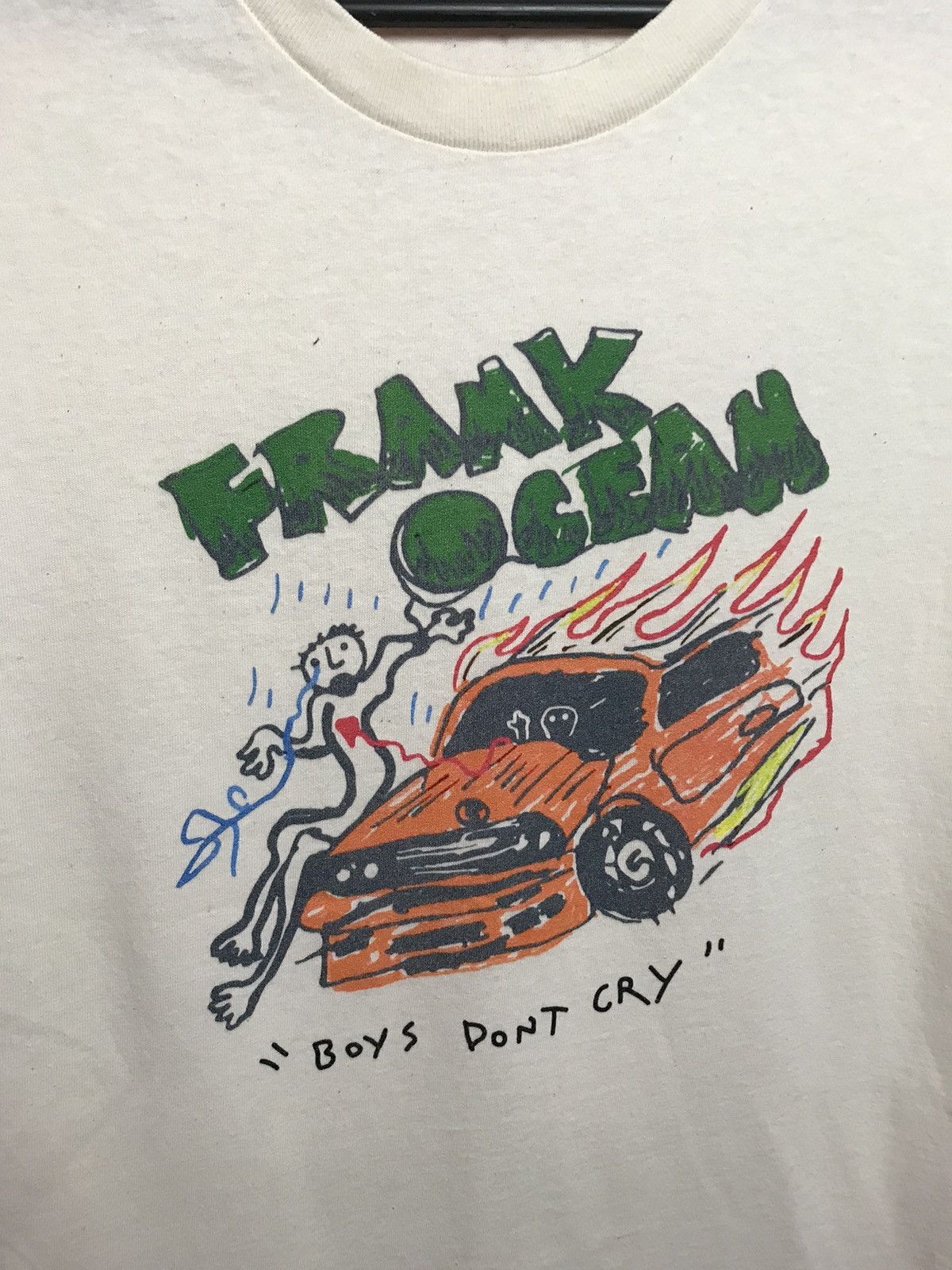 Vintage Frank Ocean Boys don’t cry streetwear tee Size US L / EU 52-54 / 3 - 3 Thumbnail