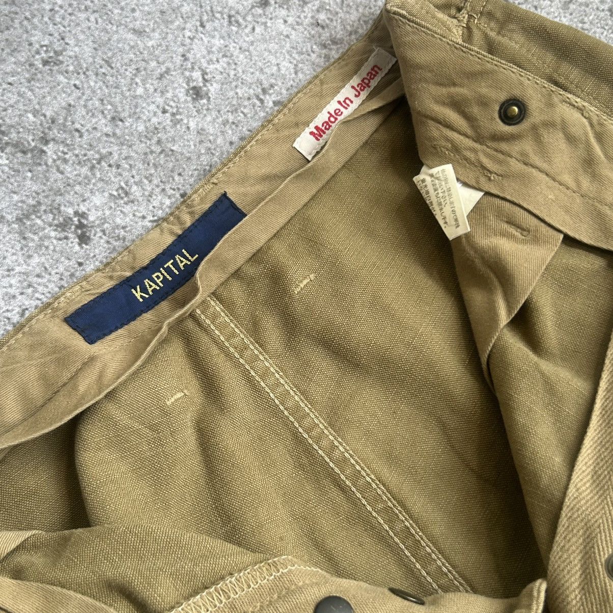 Kapital Kapital canvas dropcroch big back pocket Size US 30 / EU 46 - 6 Thumbnail