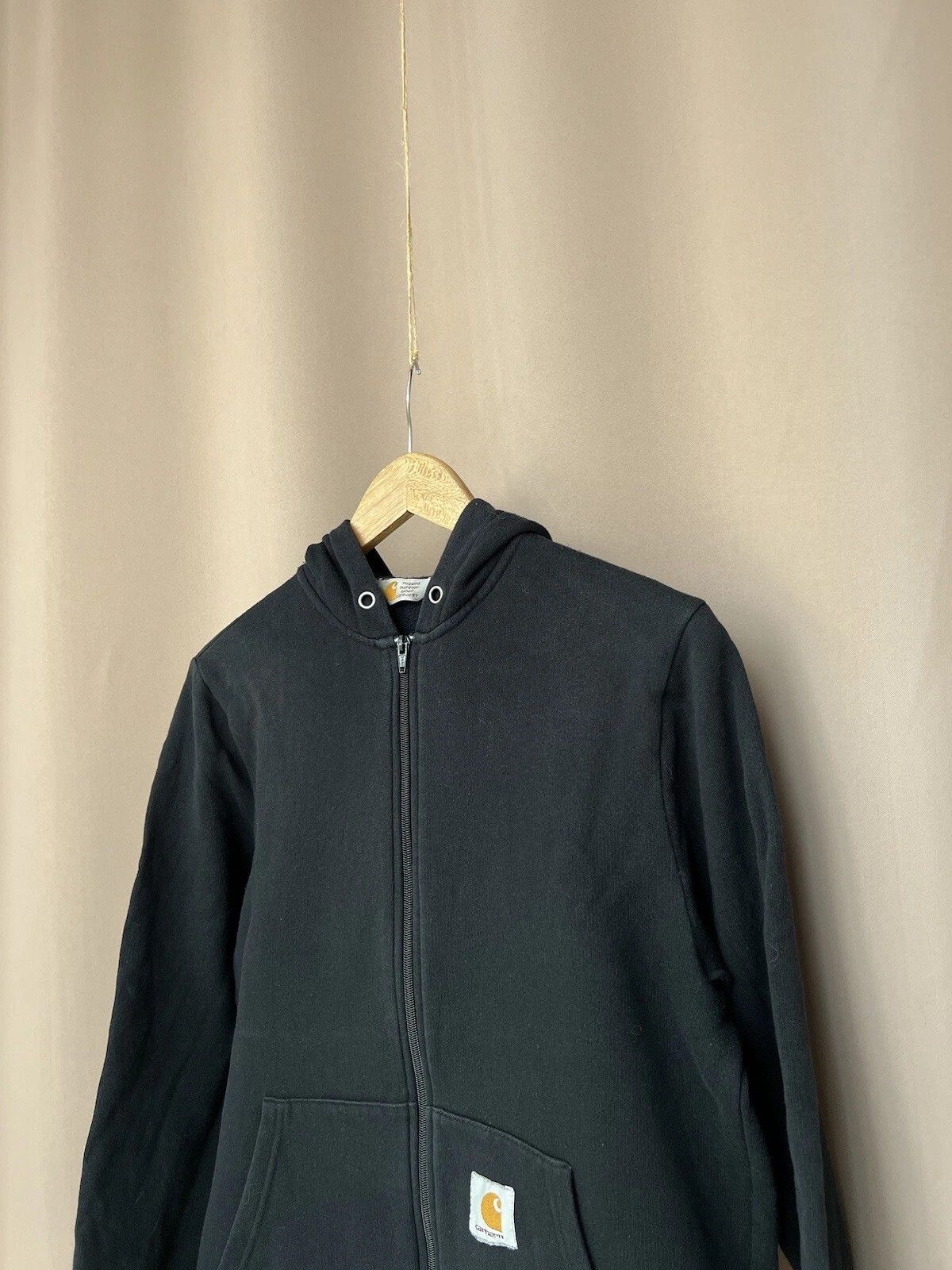Carhartt Carhartt Car-Lux Thermo Hoodie Mens Size S/M Full Zip Black Size US S / EU 44-46 / 1 - 4 Thumbnail