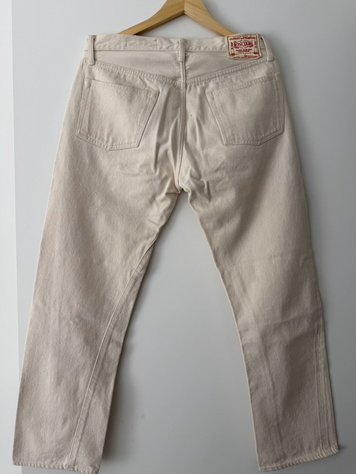 BONCOURA Boncoura off-white denim Size US 32 / EU 48 - 2 Thumbnail