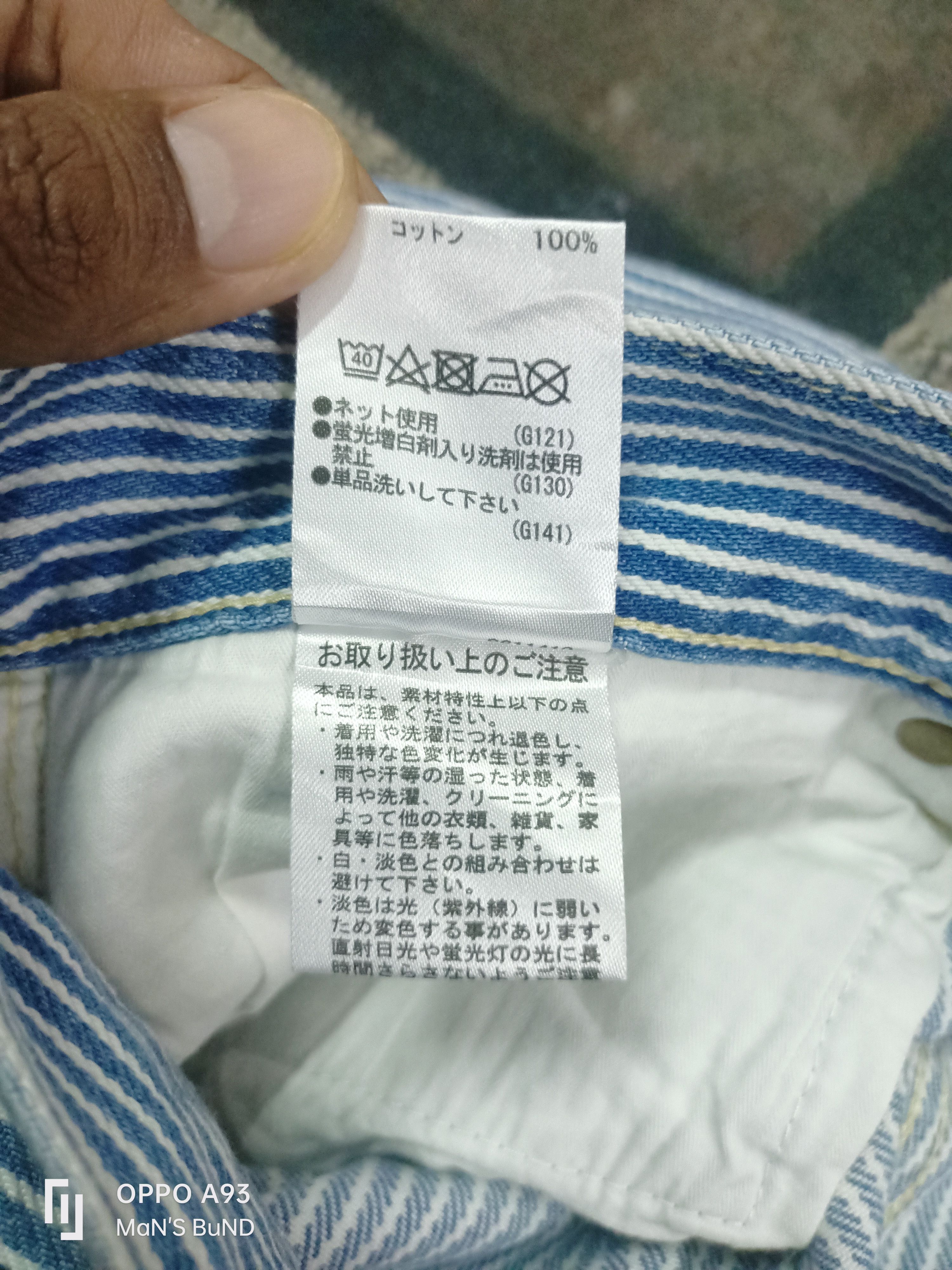 Japanese Brand RODEO CROWNS JEANS NICE DESIGN Size US 30 / EU 46 - 13 Thumbnail