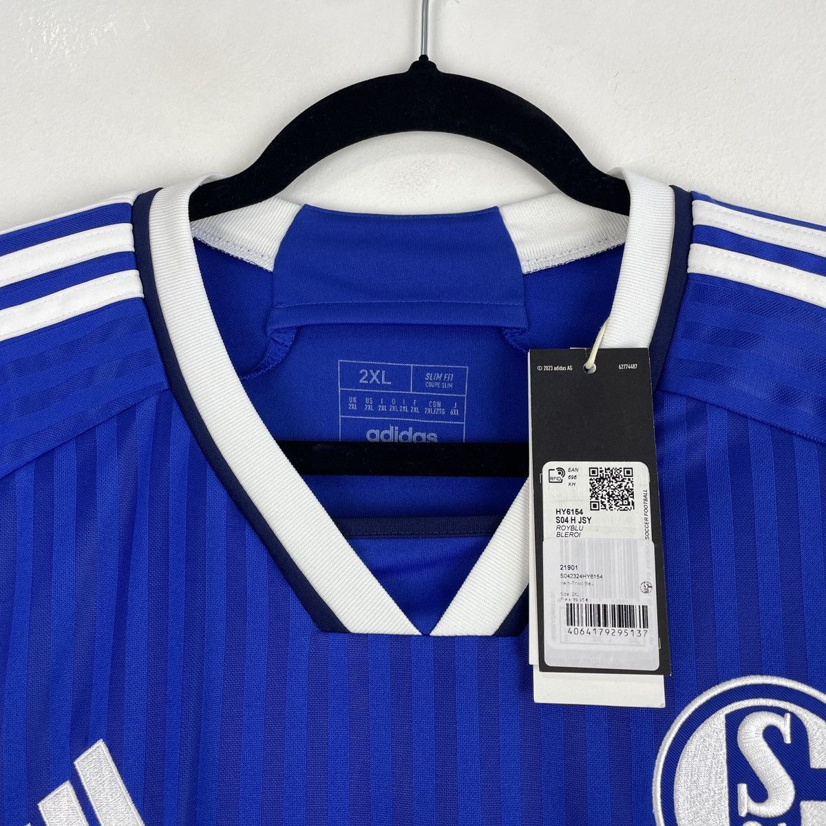 Adidas Schalke 04 Darko Churlinov Home Adidas Jersey 2023/2024 Size US XXL / EU 58 / 5 - 5 Thumbnail