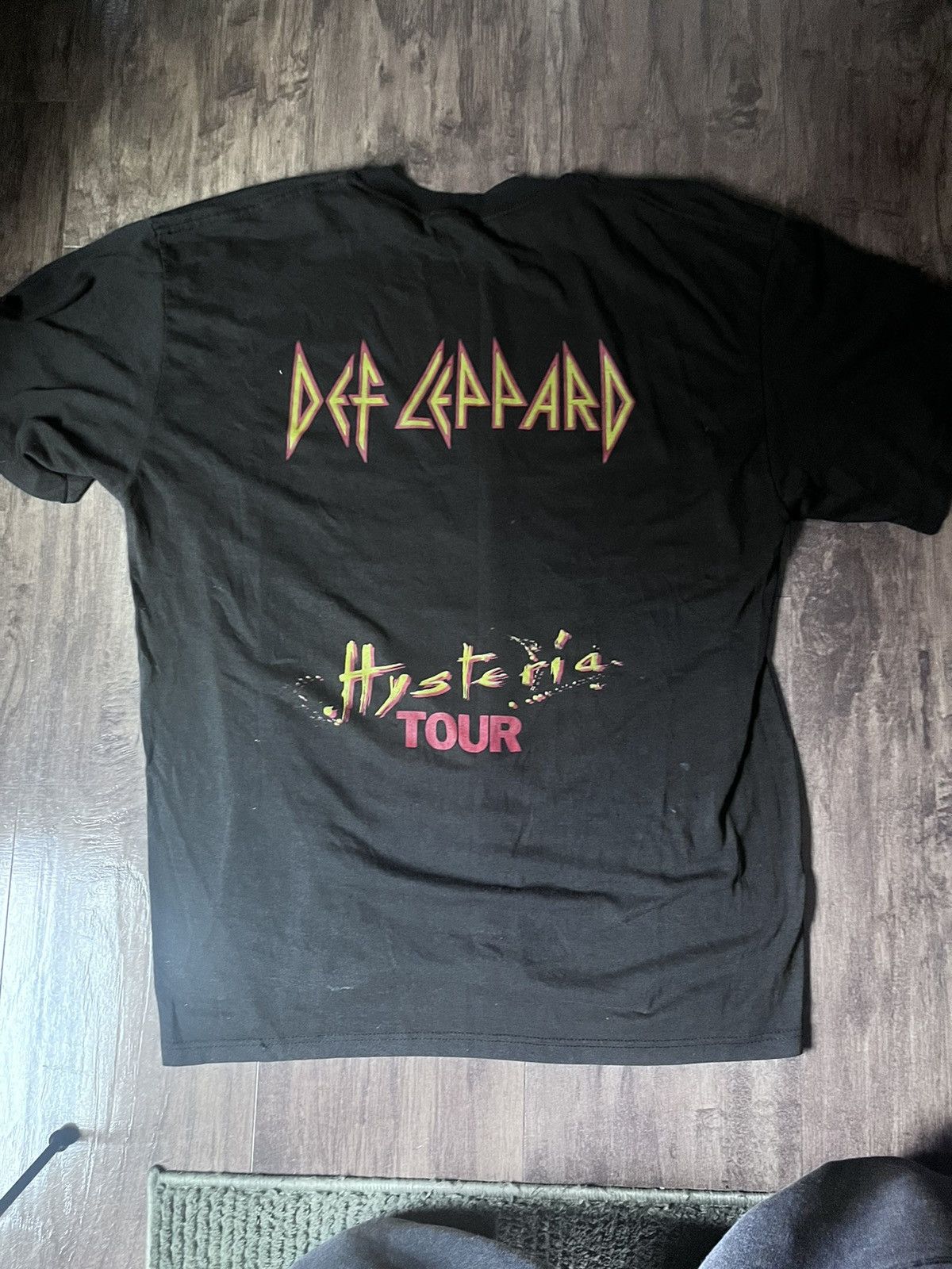 Vintage VINTAGE DEF LEPPARD 1987 Size US M / EU 48-50 / 2 - 1 Thumbnail