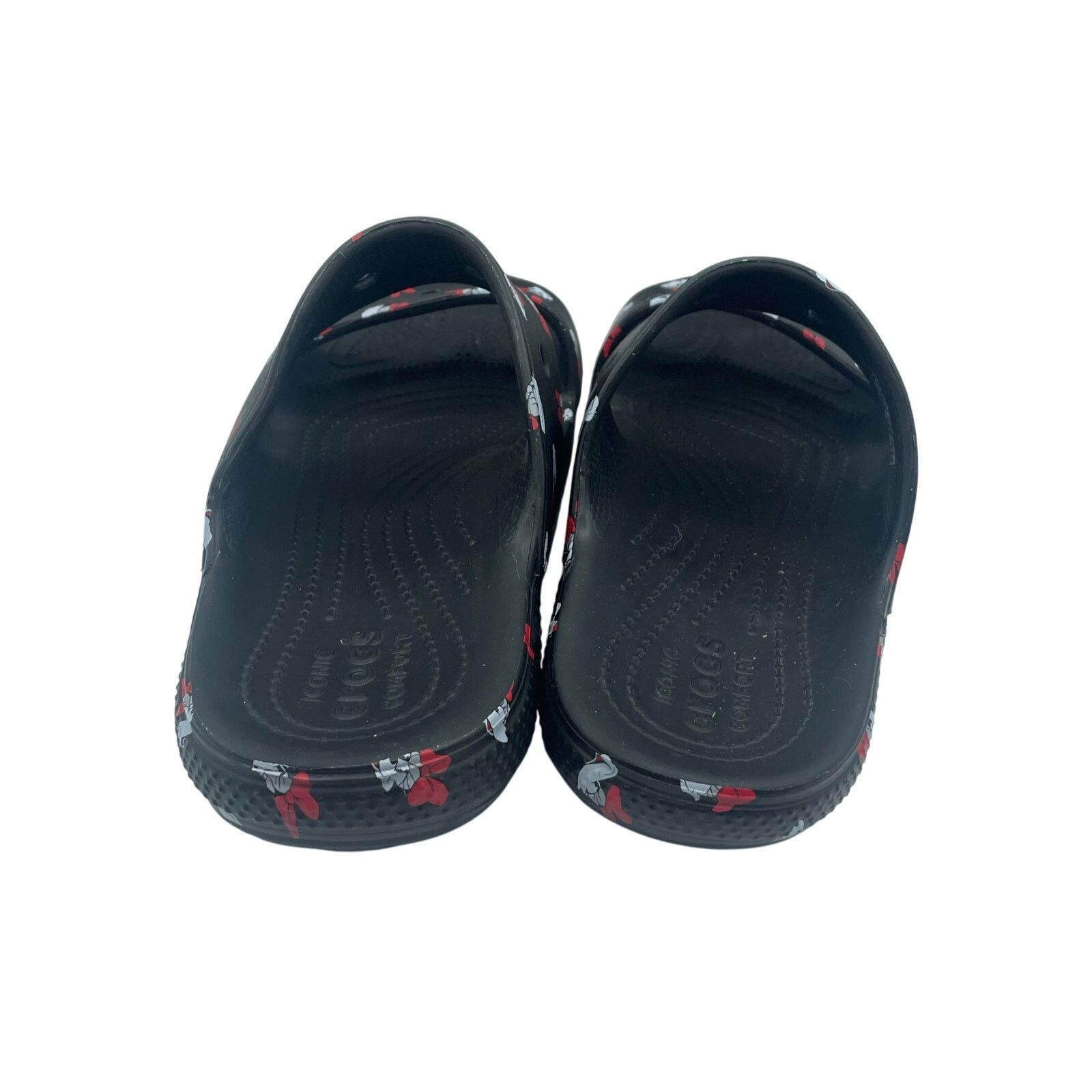 Crocs Crocs Disney Parks Minnie Mouse Slides Sandals Black Womens Size US 11 / IT 41 - 4 Thumbnail