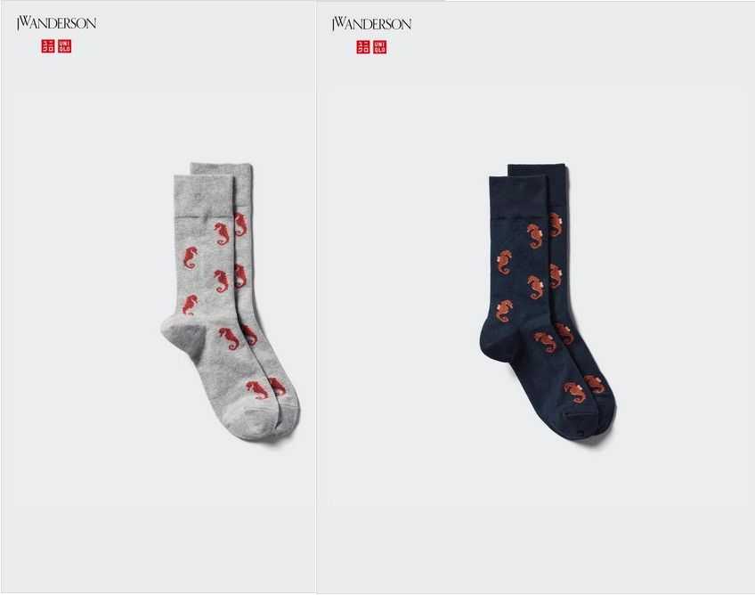 Japanese Brand SIZE 25-27 UNIQLO X J.W.Anderson SOCKS SET Size ONE SIZE - 2 Thumbnail