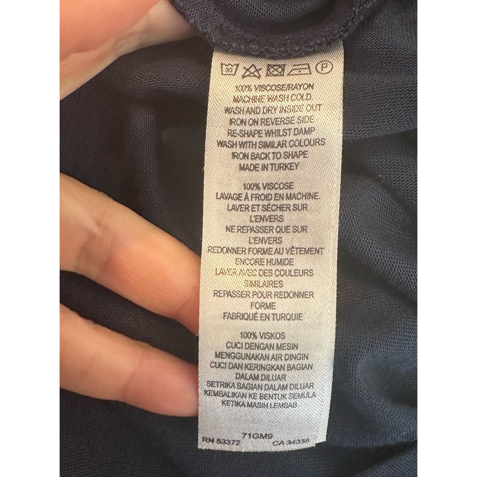 French Connection French Connection navy blue pleated front skirt dress size 4 Size S / US 4 / IT 40 - 4 Thumbnail