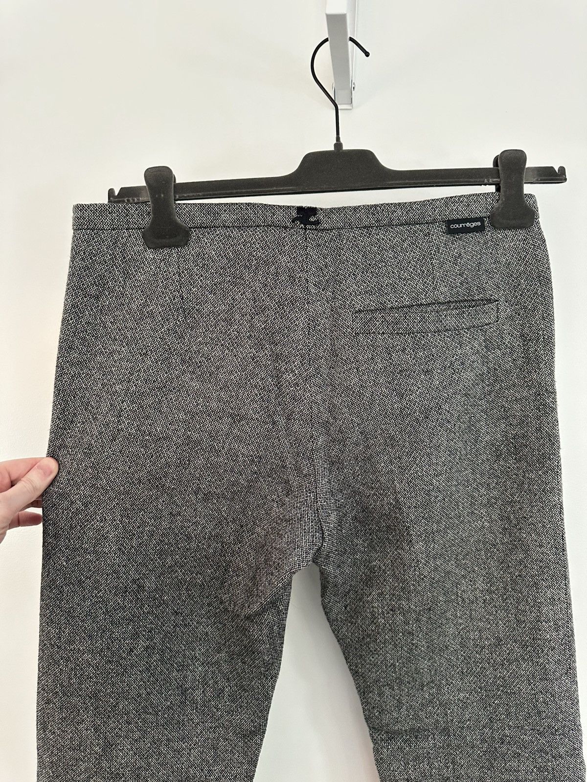 Courreges Courrèges Wool Caviar Tailored Trouser Size US 30 / EU 46 - 5 Thumbnail