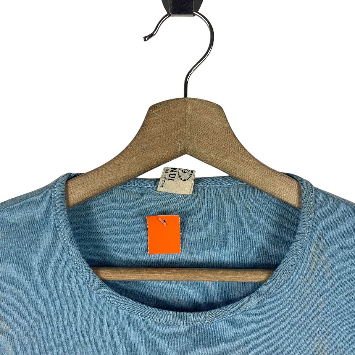 Designer × Fendi × Vintage Vintage FENDI small spellout tee Size US XS / EU 42 / 0 - 2 Thumbnail