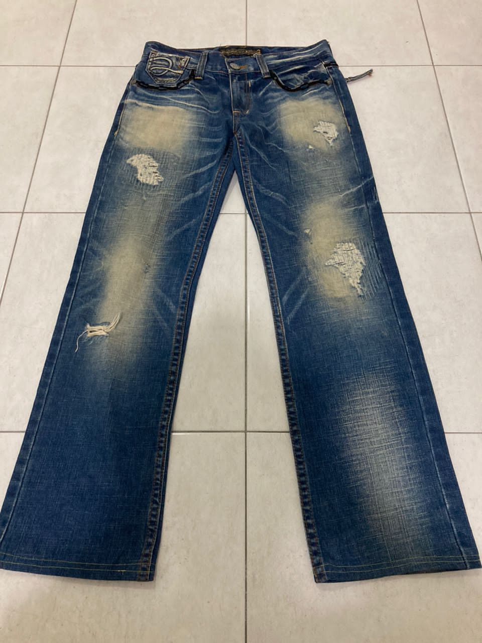 Hysteric Glamour Vintage Jeans Studio R.P Skulls Size US 32 / EU 48 - 3 Thumbnail