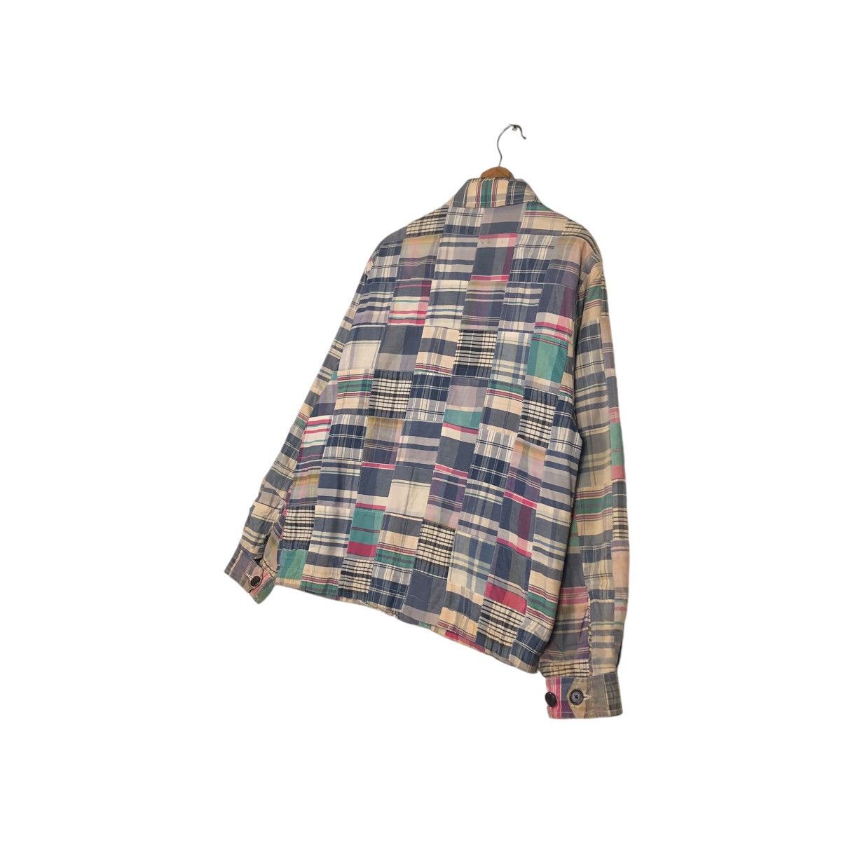 Japanese Brand 📌Vintage Bomber Jacket Patch Work Design Brooks Brother Size US S / EU 44-46 / 1 - 11 Thumbnail