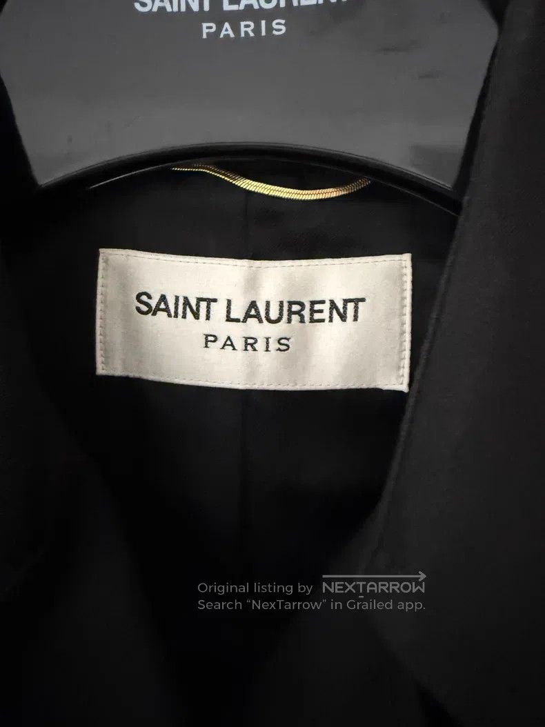 Saint Laurent Paris Saint Laurent Paris Goddess Trench Coat Size XS / US 0-2 / IT 36-38 - 2 Thumbnail