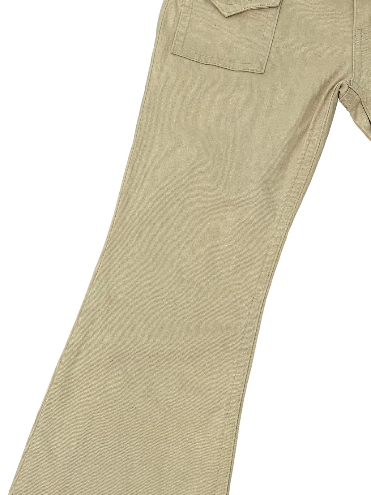 Japanese Brand Flare Jeans Back Rush Stretch Slim Boot Cut 7🟦7 Size US 30 / EU 46 - 6 Thumbnail