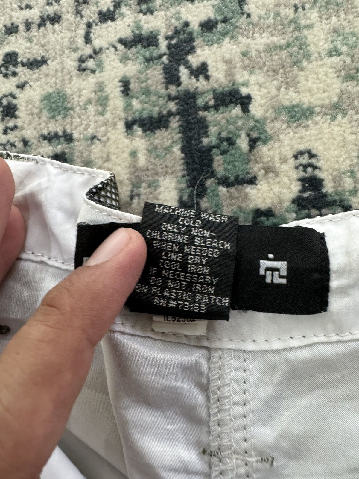 Seditionaries ILLIG MESH CAMO BONDAGE LACE CARGO PANTS Size US 35 - 11 Thumbnail