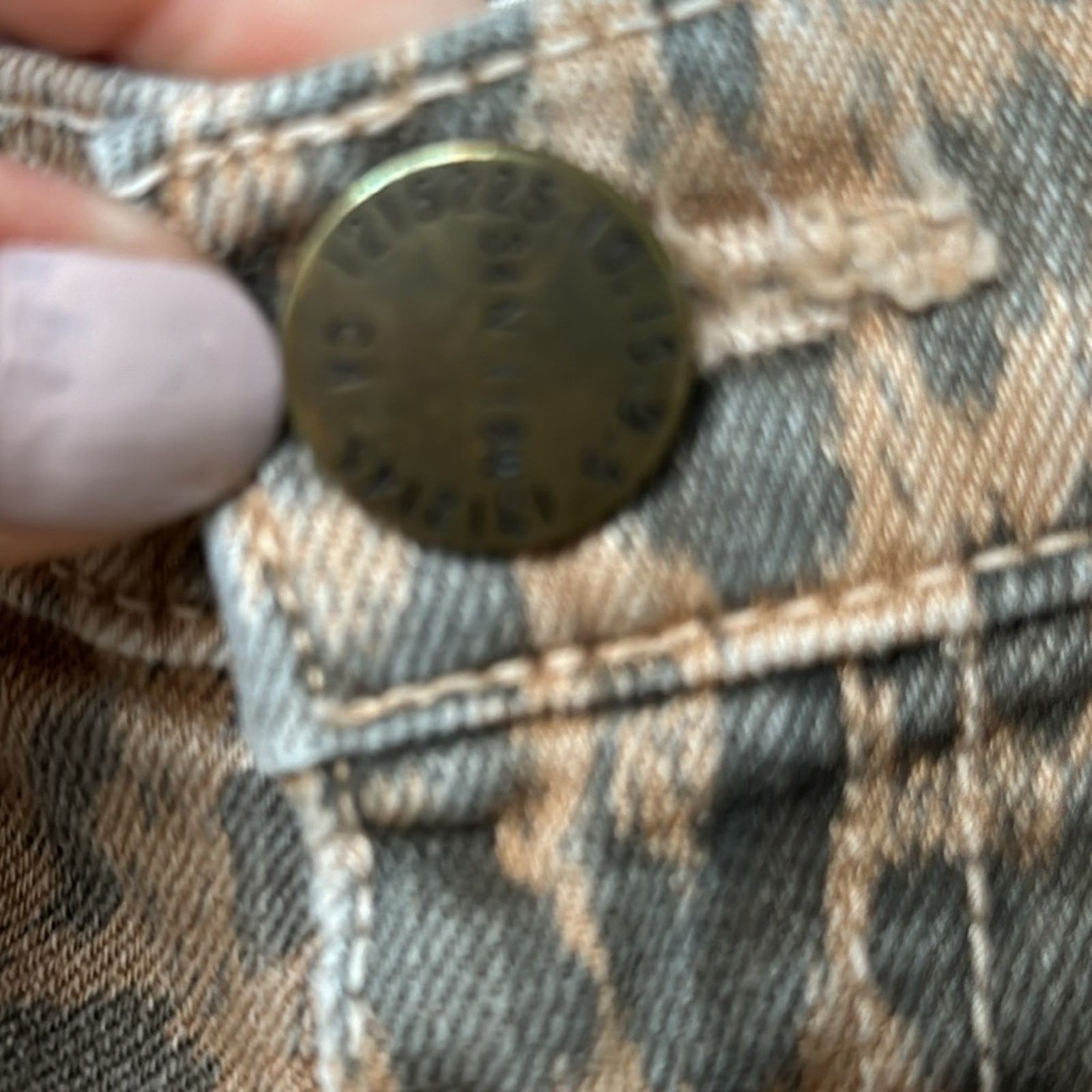 Current/Elliot Current/Elliott Leopard Skinny Stiletto Jean Sz 25 Indie Y2K Size 25" / US 0 / IT 36 - 7 Thumbnail