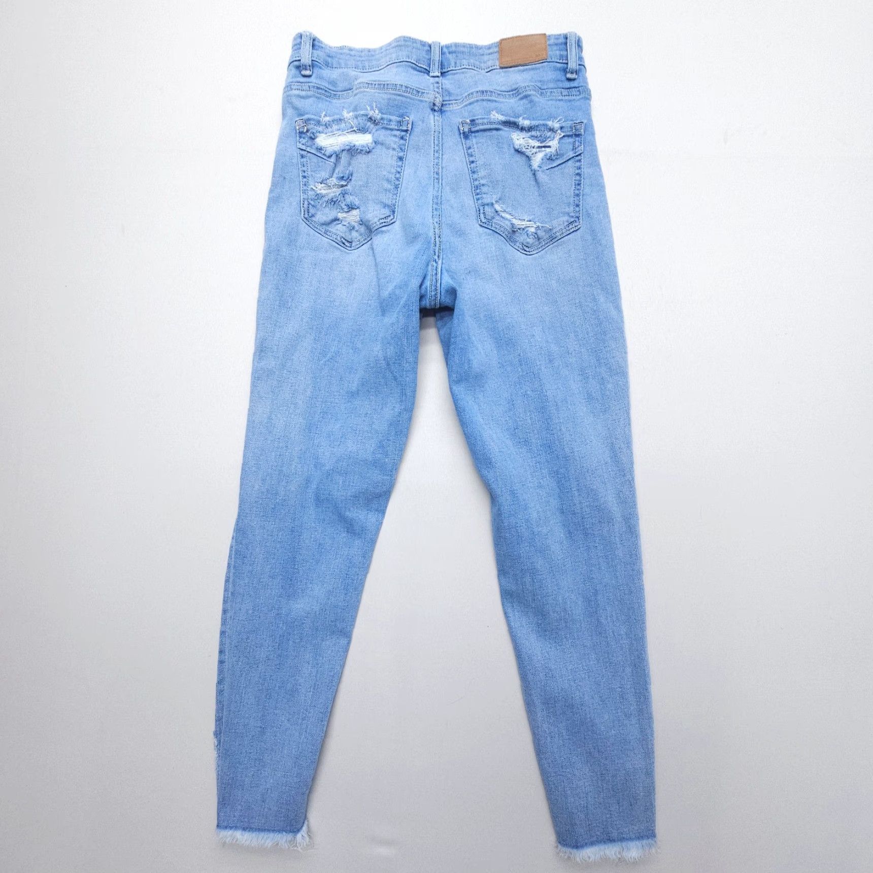 Vintage VINTAGE BUCKLE BKE Parker High Rise Ankle Skinny Jeans Buckle BKE Stella Size 27 Women's Slim Distressed Blue Denim 5-Pocket Stretch Size 27" / US 4 / IT 40 - 2 Thumbnail