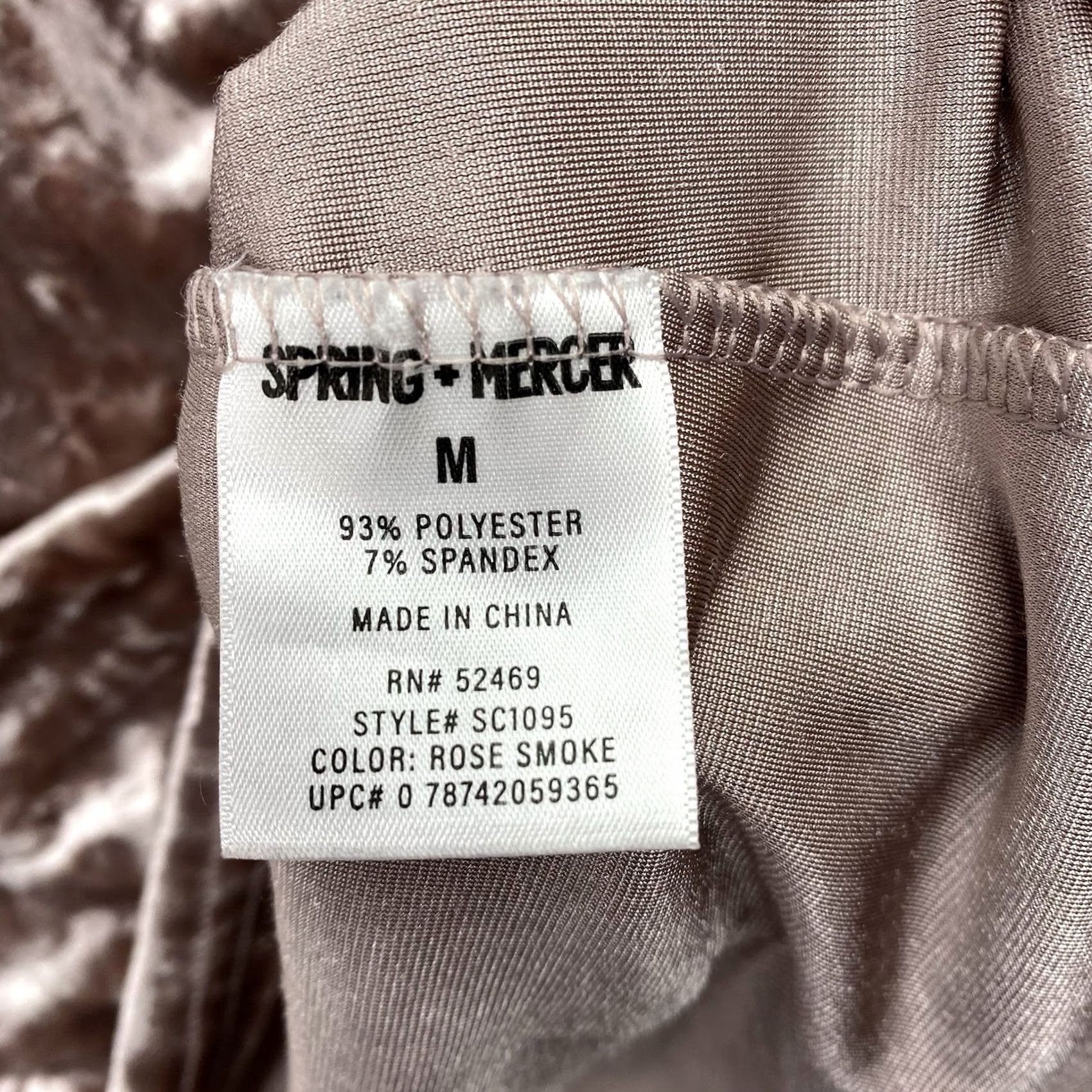 Velvet Spring & Mercer Pink T-Shirt M Womens Whimsigoth Whimsical V-Neck Pocket Velvet Stretch Casual Short Sleeve Modern Witchy Fashion Top Size M / US 6-8 / IT 42-44 - 7 Thumbnail