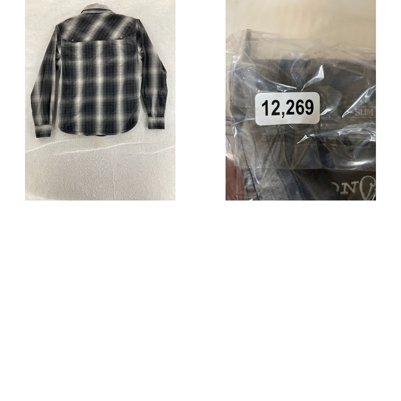 Vintage Moonshine Spirit Shirt Mens Small Brad Paisly Western Plaid Flannel Pearl Snap Size US S / EU 44-46 / 1 - 8 Thumbnail