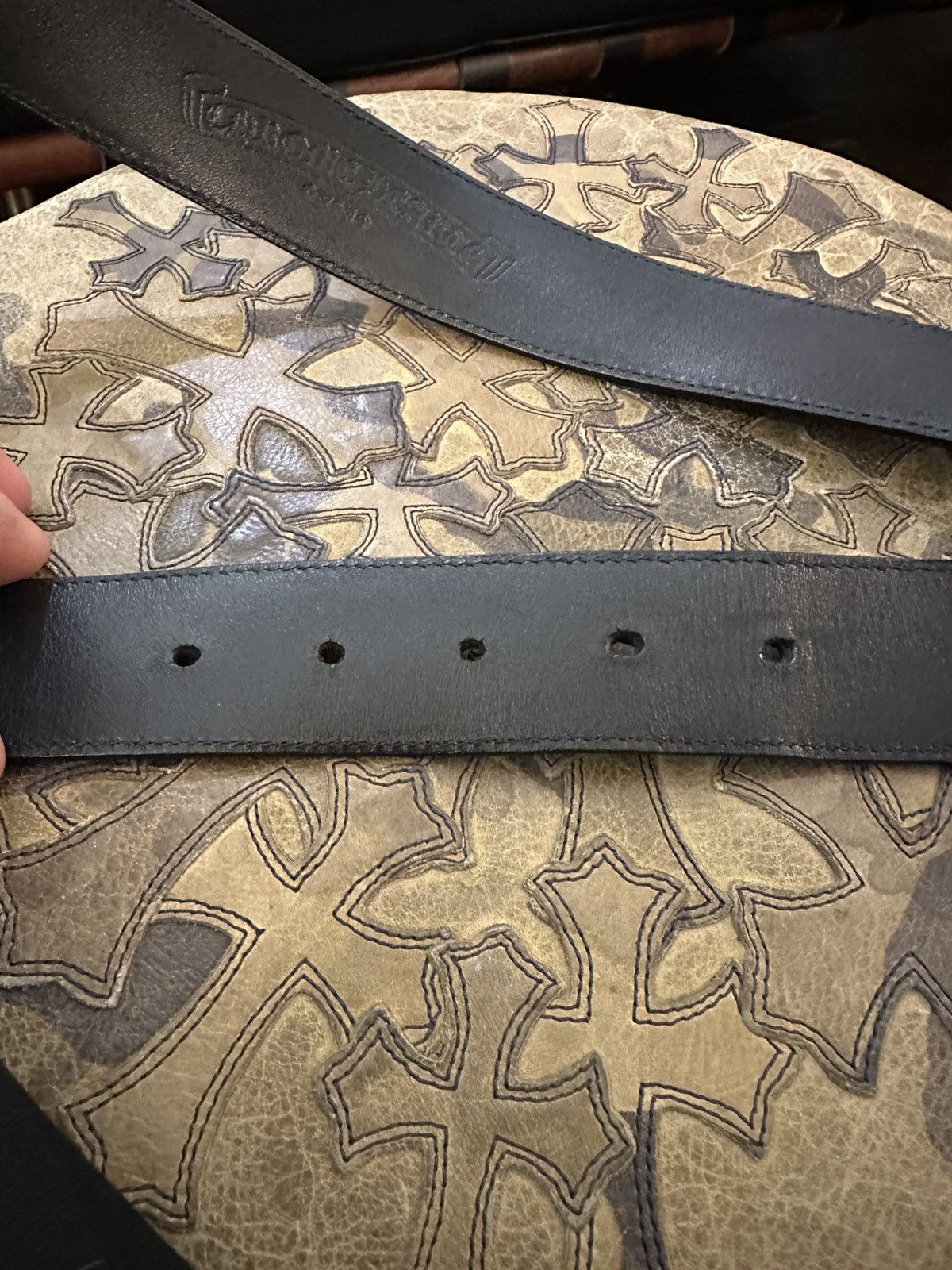 Chrome Hearts Chrome Hearts LEOPARD GUNSLINGER belt 31-33 Size 32 - 8 Thumbnail